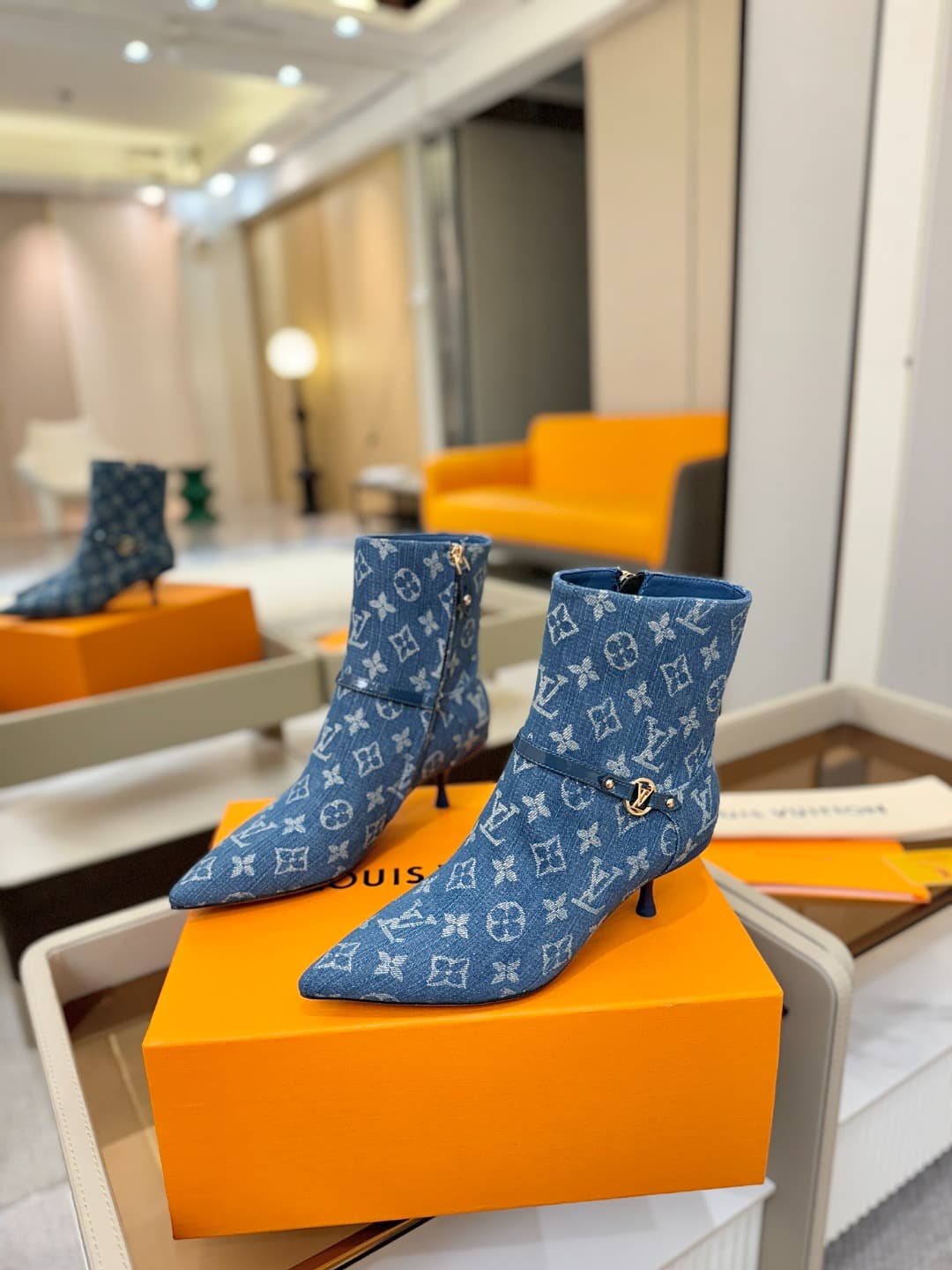 D9020 [Custom Order Level] Louis Vuitton 2025 Official Short Boots Collection! Perfect fit. — image 3
