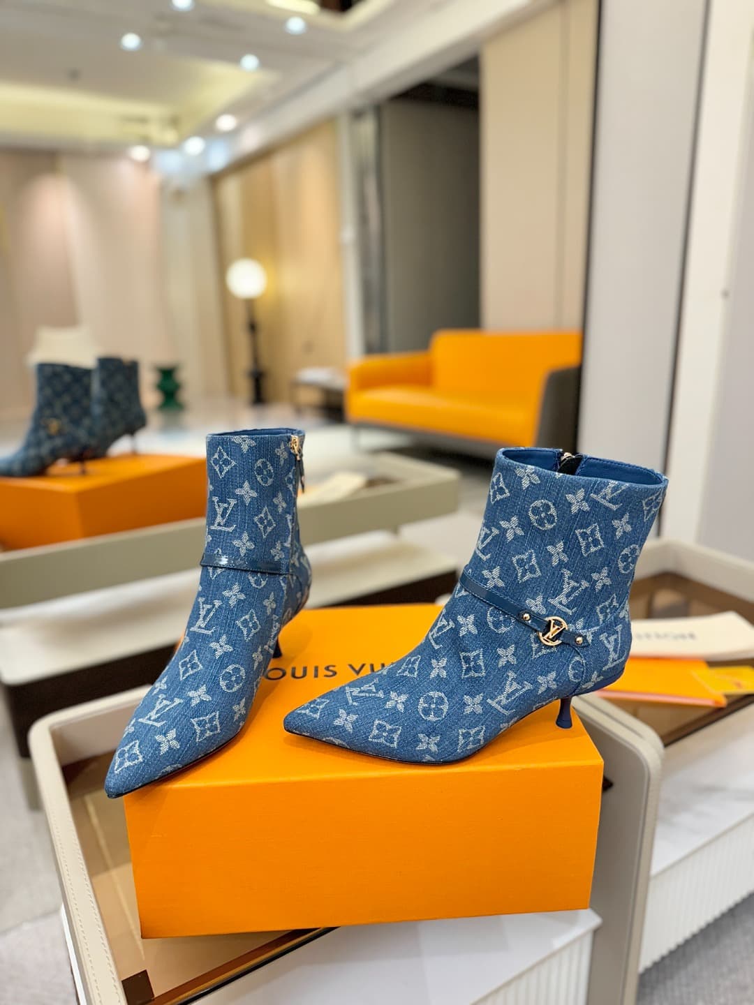 D9020 [Custom Order Level] Louis Vuitton 2025 Official Short Boots Collection! Perfect fit. — image 6