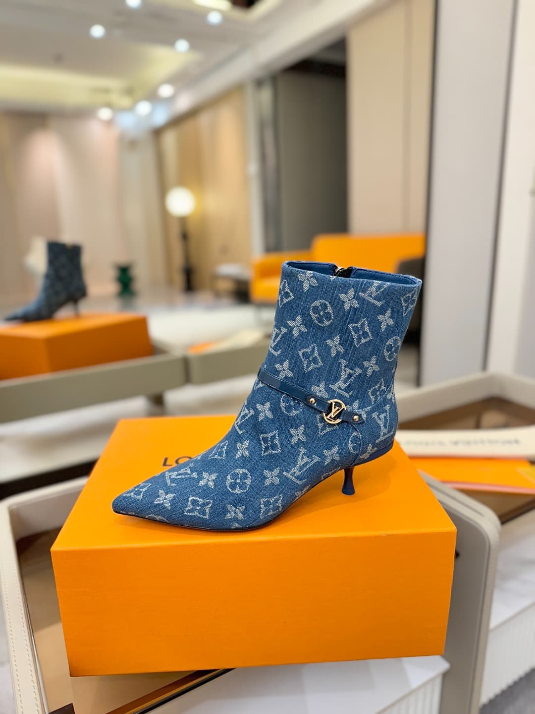 D9020 [Custom Order Level] Louis Vuitton 2025 Official Short Boots Collection! Perfect fit. — image 1