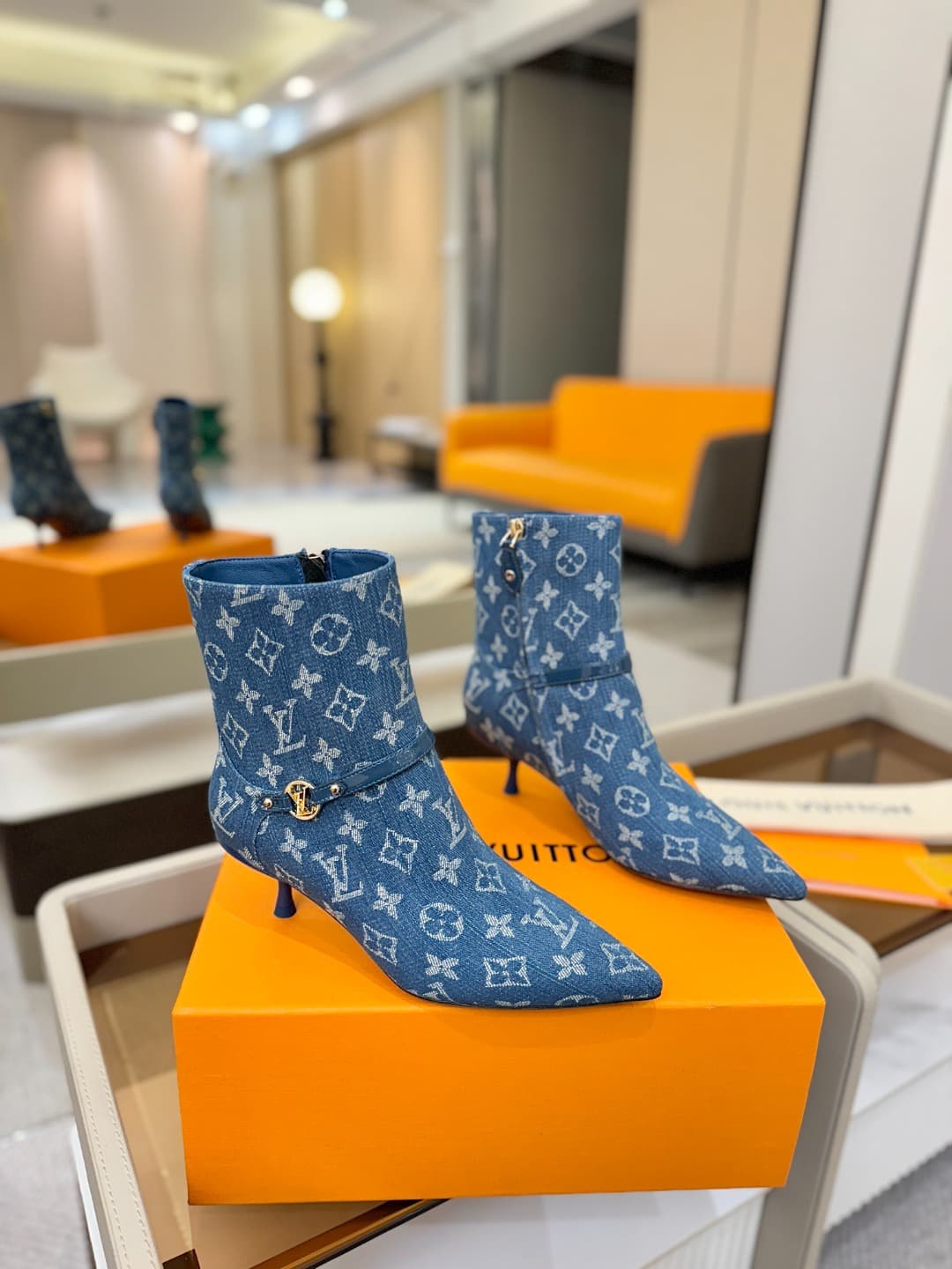 D9020 [Custom Order Level] Louis Vuitton 2025 Official Short Boots Collection! Perfect fit. — image 2