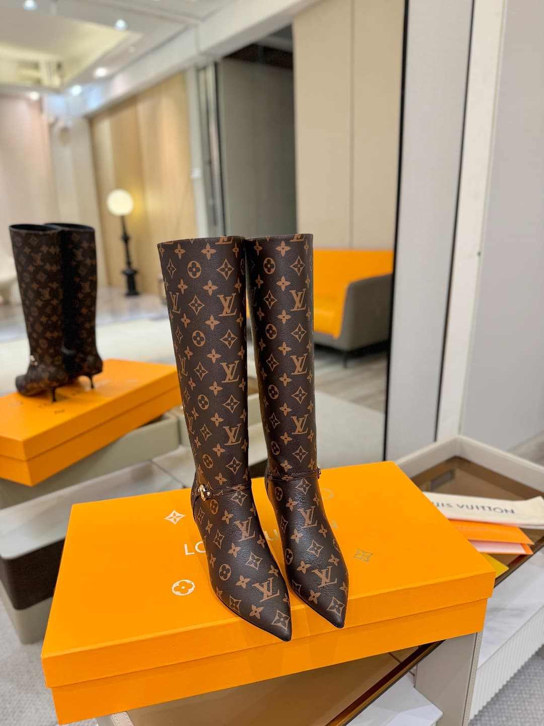 D9070 [Exclusive Purchase Level] Louis Vuitton 2025 Autumn-Winter Boots Collection! Perfect fit. — image 4