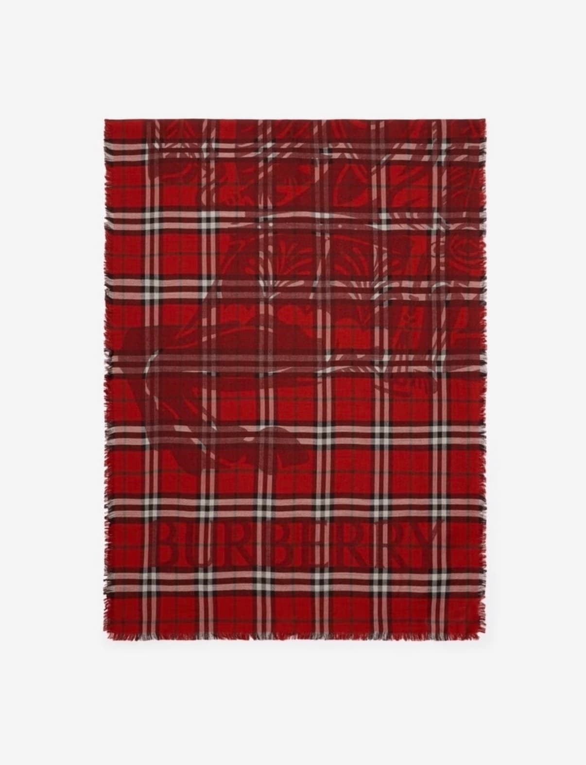 C30634 The latest model of Renmin Tong type ABDDBDKB. Thin woolen silk scarf 🧣 The classic check pattern will remain timeless ❤️ Burberry’s classic equestrian check woolen silk blend scarf – it enhances one’s appearance greatly. The official website offer — image 2