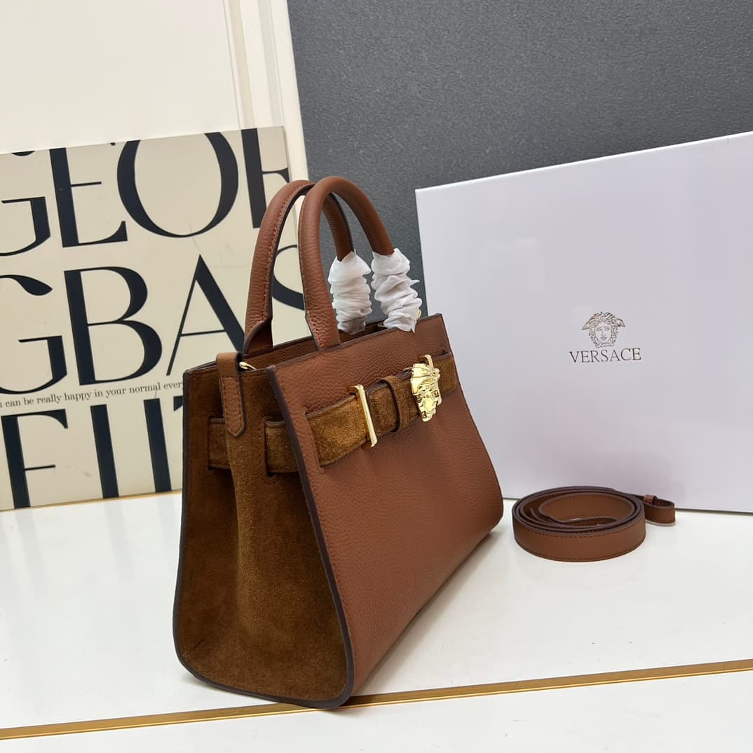 C8312 VERSACE/Versace women’s shoes can be carried in hand or crossed over the shoulder (similar to those worn by popular celebrities). New model – suitable as a gift box — image 3
