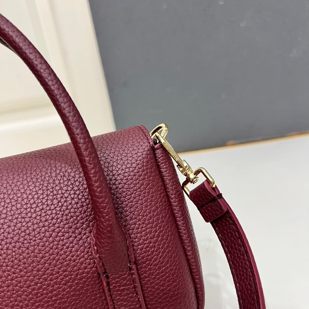 C8327 Small size, comes with a gift box. The new COCCINELLE Chicane bag features a crossbody design. Made of litchi-patterned cowhide material, it can be worn on the hand or shoulder. It’s casual and stylish, simple and elegant. — image 6