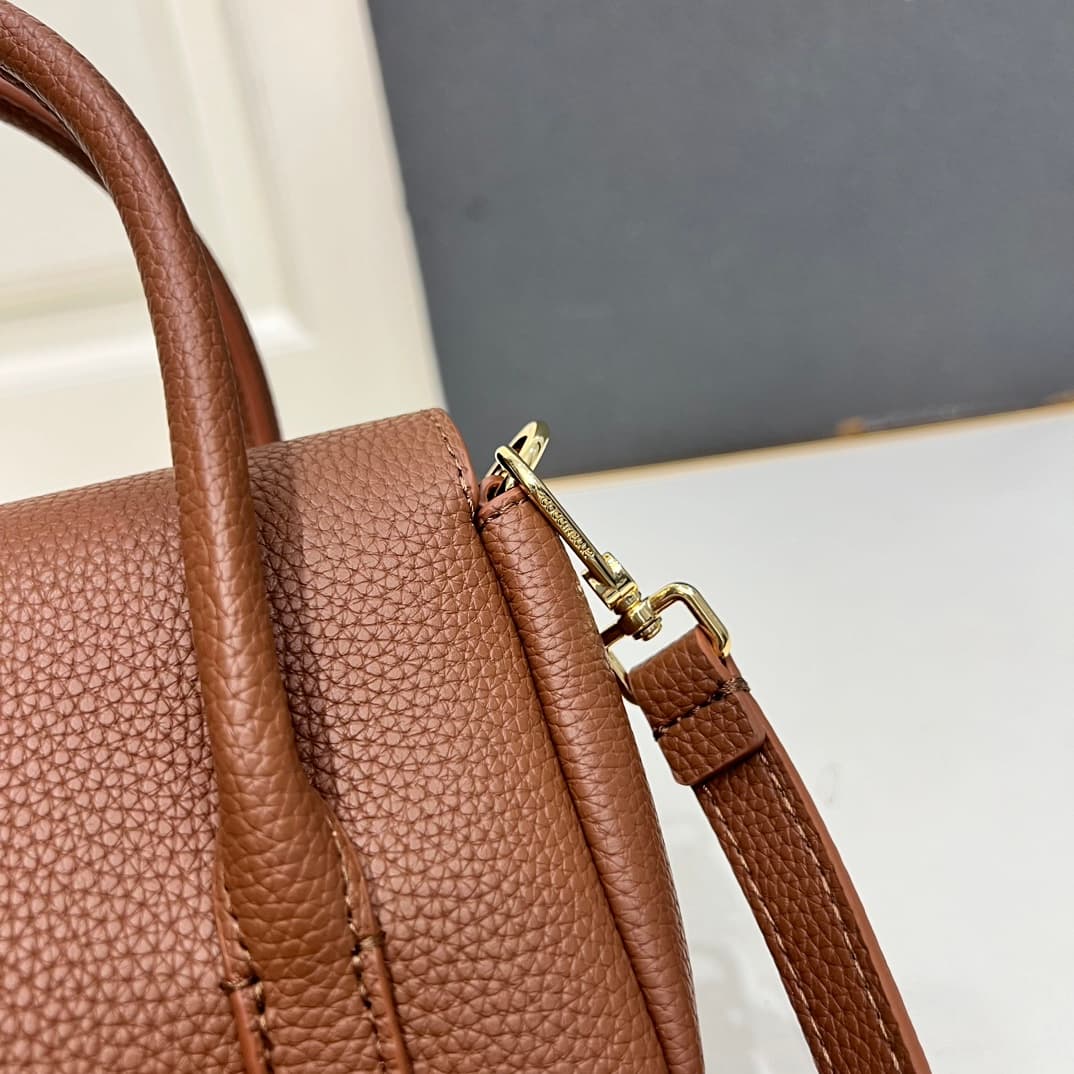 C8326 Small size, comes with a gift box. The new COCCINELLE Chicane bag features a crossbody design. Made of lychee-textured cowhide material, it can be carried on the hand or shoulder. It’s casual and stylish, simple and elegant. — image 6