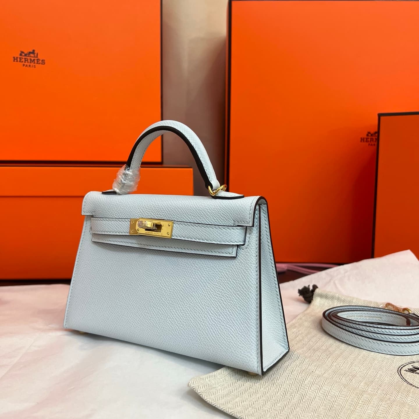 C4808 💰【Top-tier】Hermès Minikelly II Epsom, — image 3