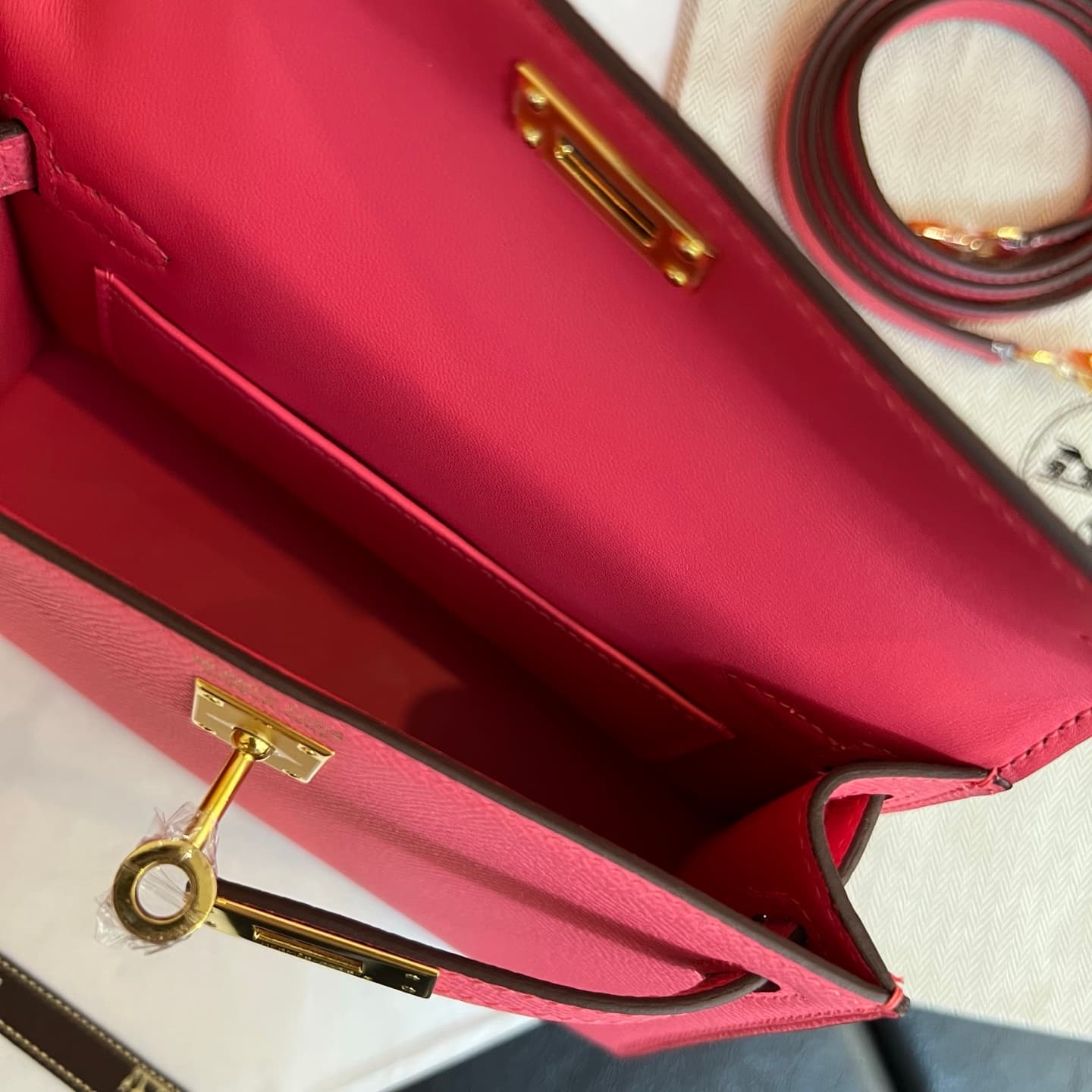 C4807 💰【Top-tier】Hermès Minikelly II Epsom, — image 8