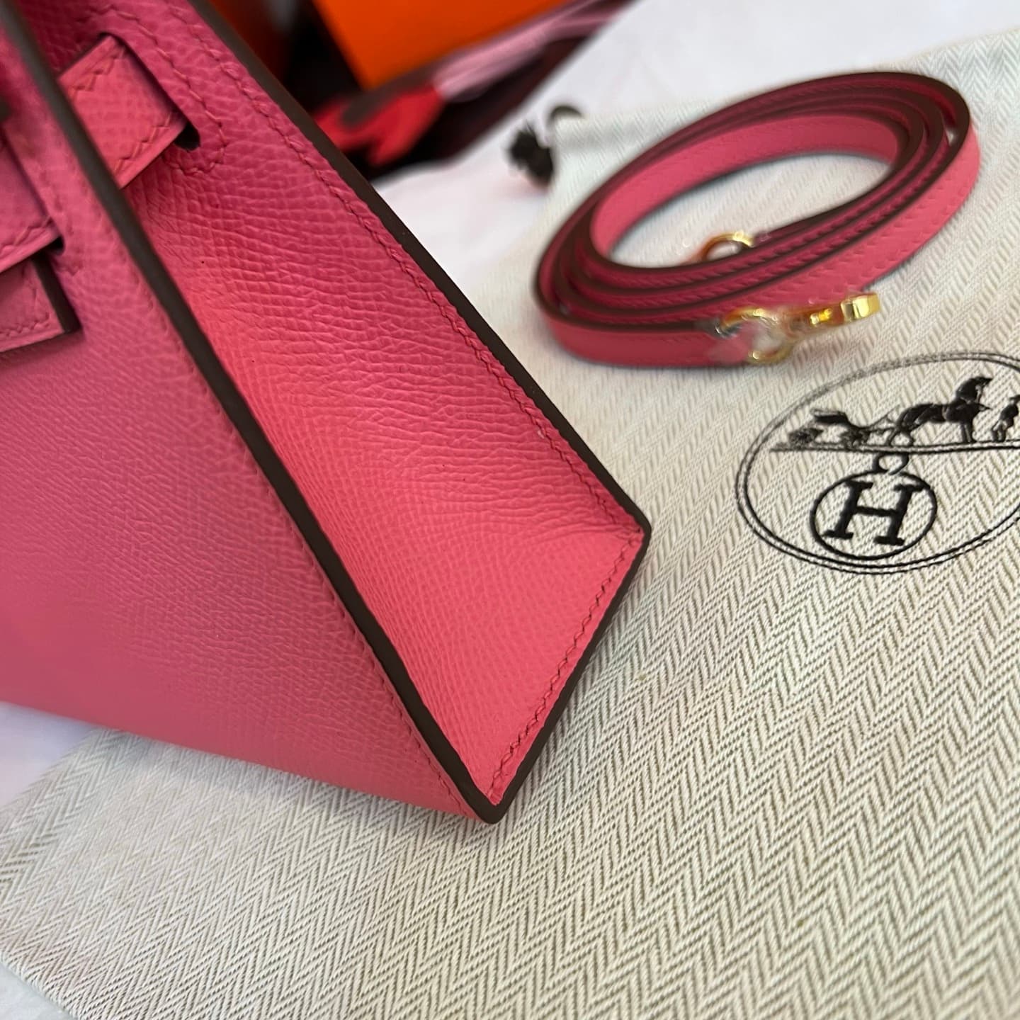 C4807 💰【Top-tier】Hermès Minikelly II Epsom, — image 7