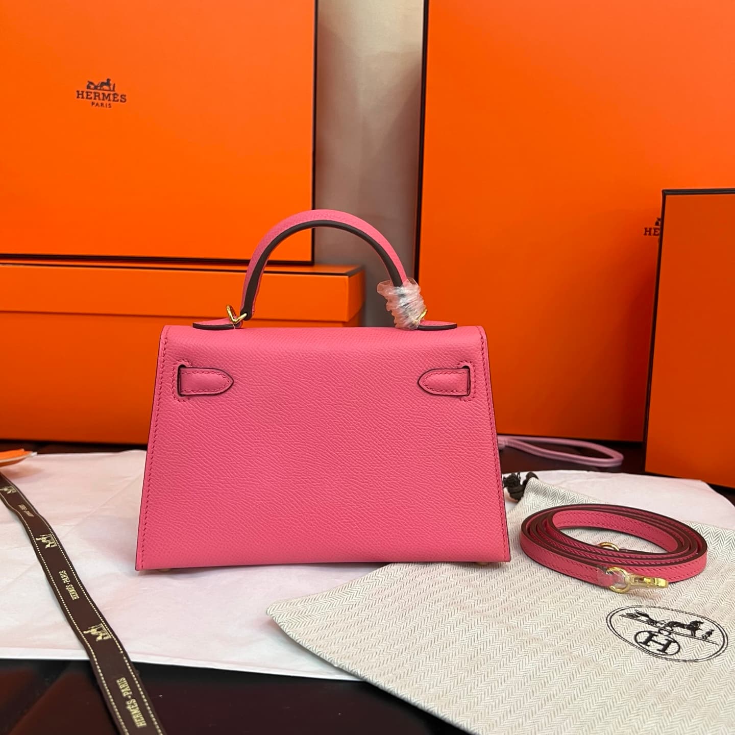 C4807 💰【Top-tier】Hermès Minikelly II Epsom, — image 3