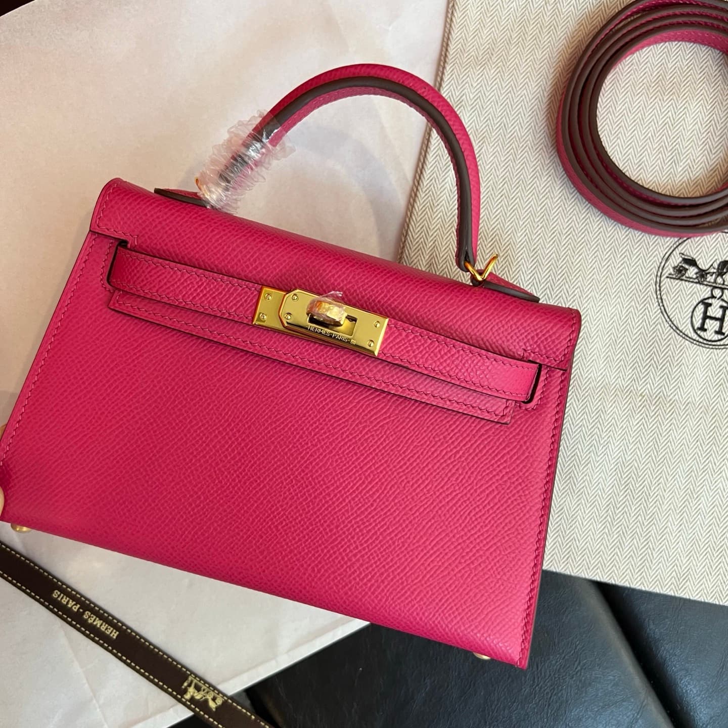 C4806 💰【Top Quality】Hermès Minikelly II Epsom, — image 6
