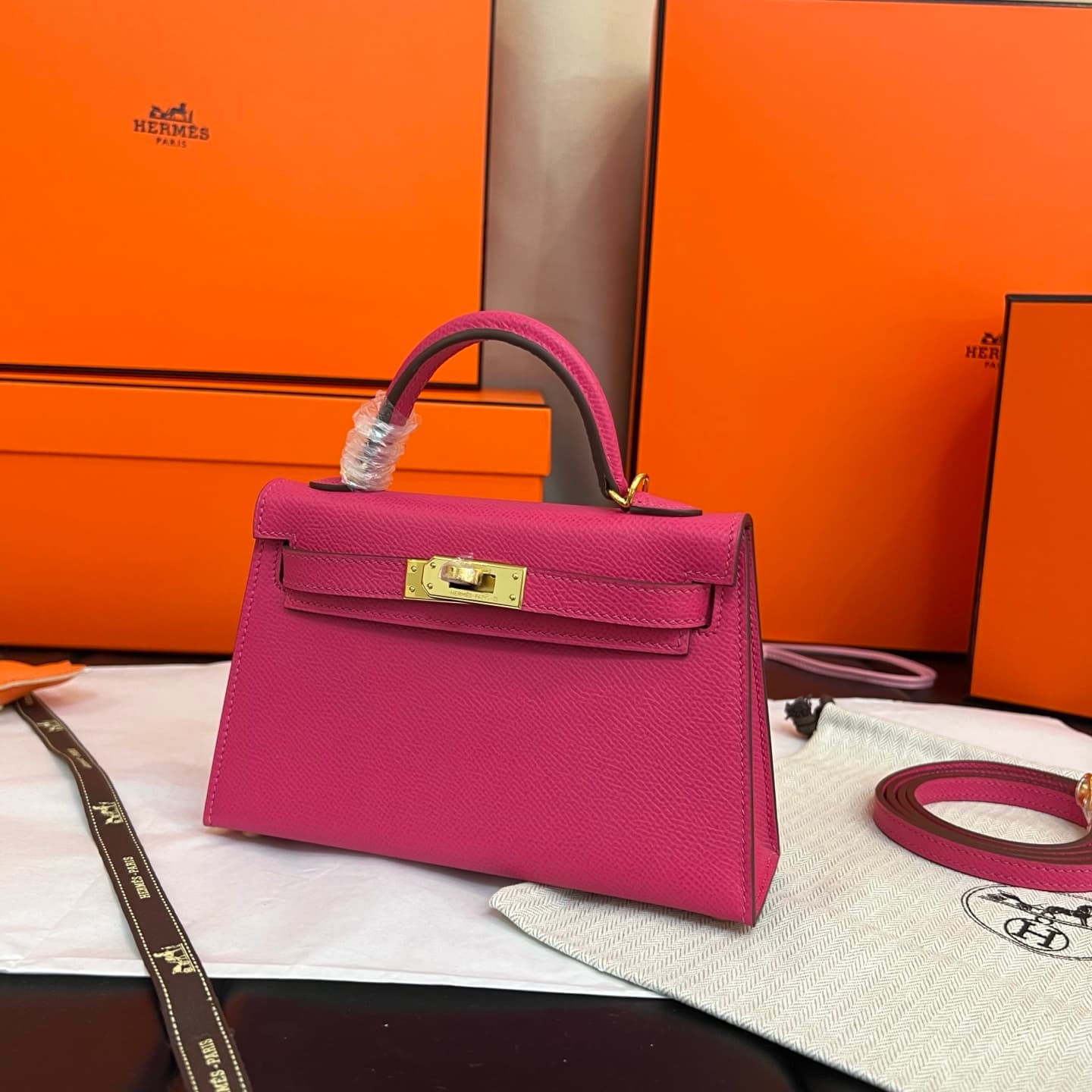C4806 💰【Top Quality】Hermès Minikelly II Epsom, — image 4