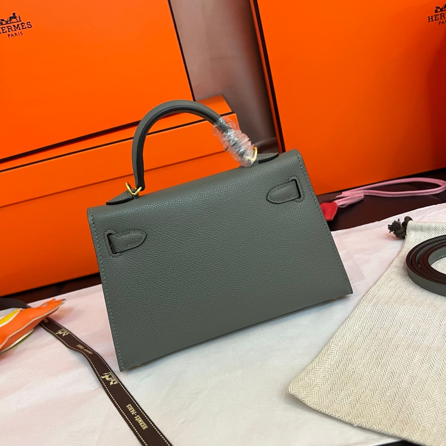 C4805 💰【Top Quality】Hermès Minikelly II Epsom, — image 4