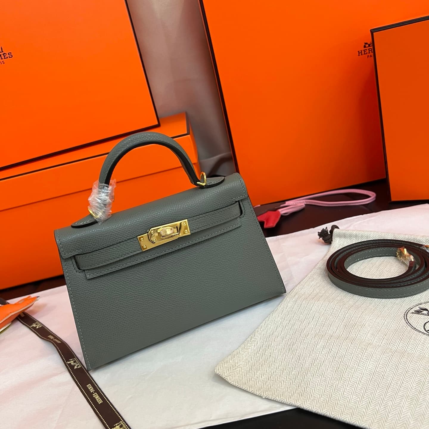 C4805 💰【Top Quality】Hermès Minikelly II Epsom, — image 2