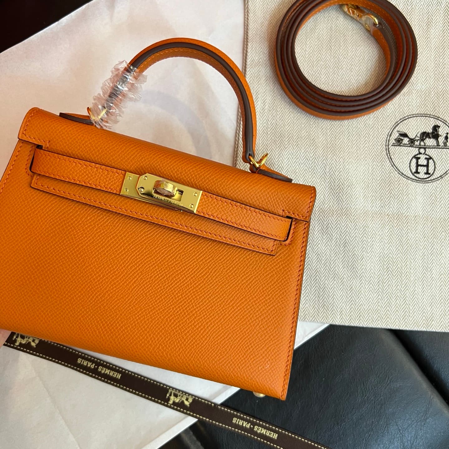 C4804 💰【Top Quality】Hermès Minikelly II Epsom, — image 5