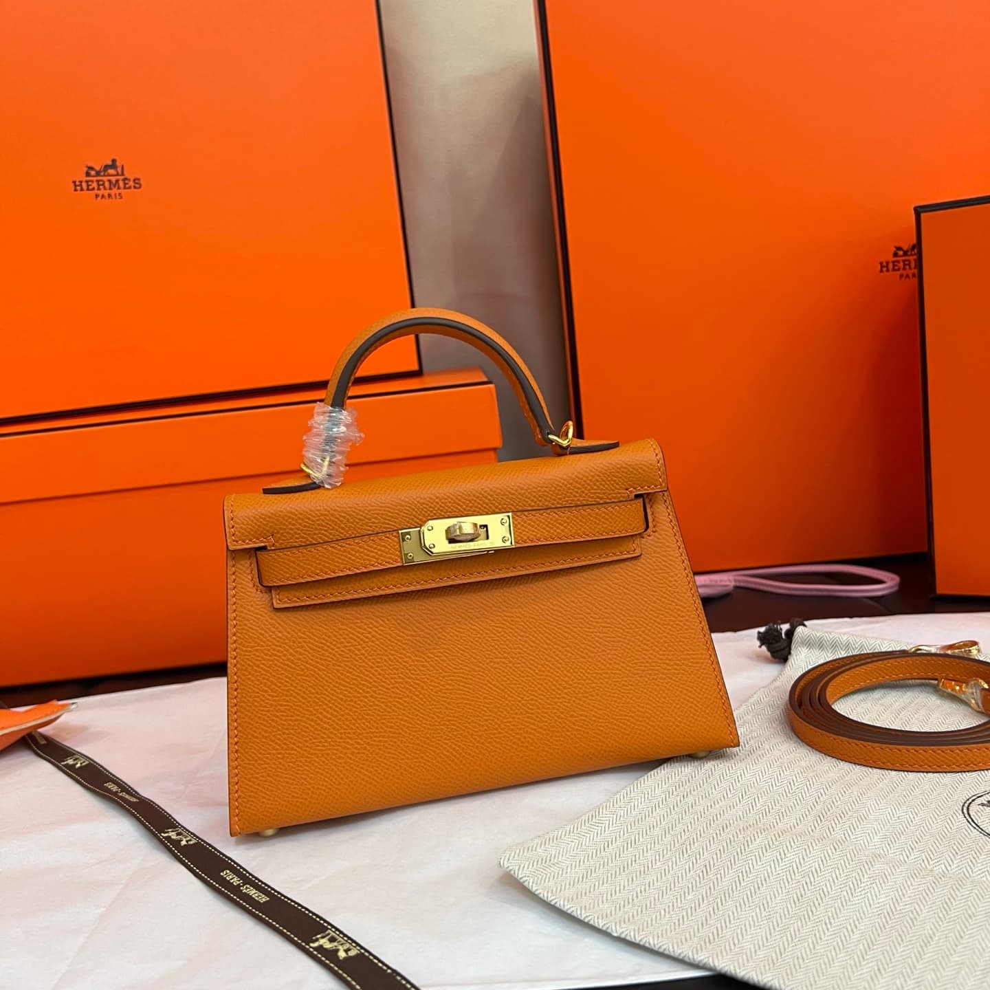 C4804 💰【Top Quality】Hermès Minikelly II Epsom, — image 2