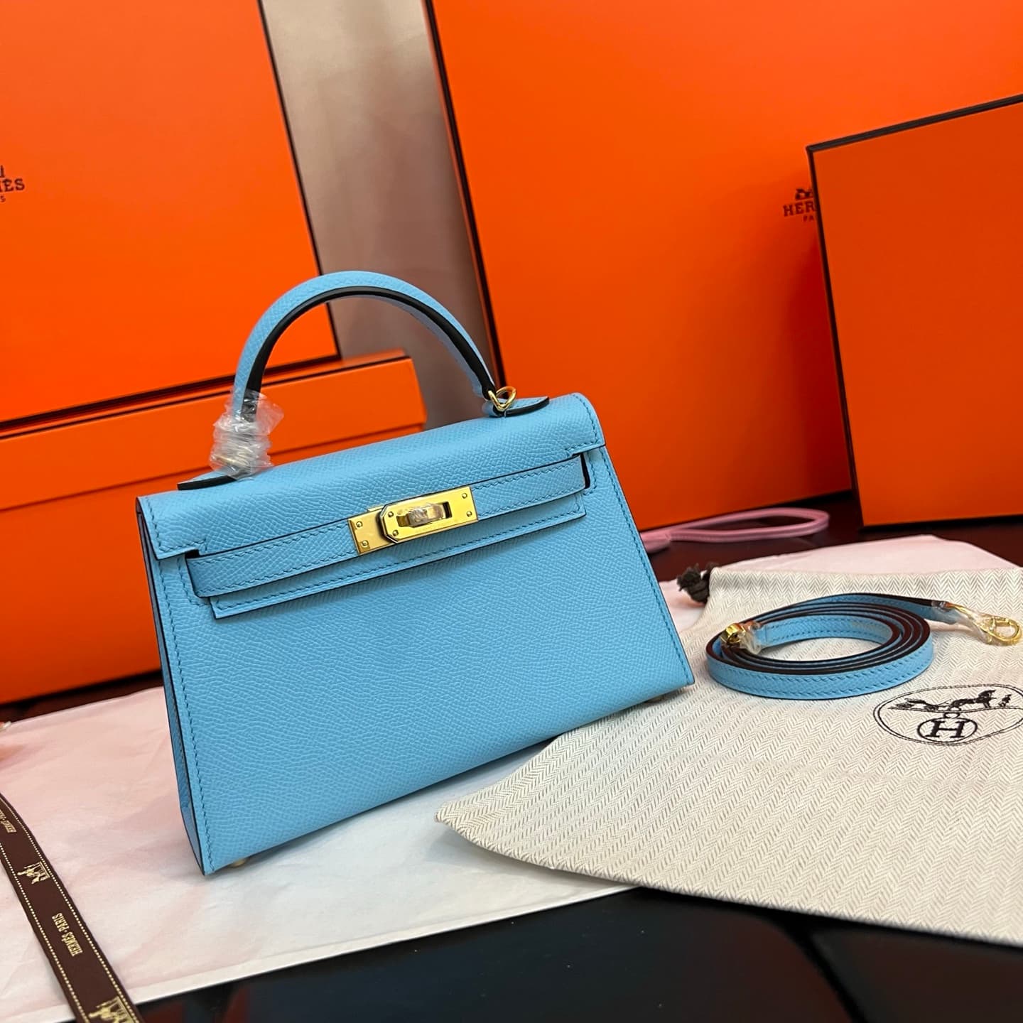 C4803 💰【Top Quality】Hermès Minikelly II Epsom, — image 2
