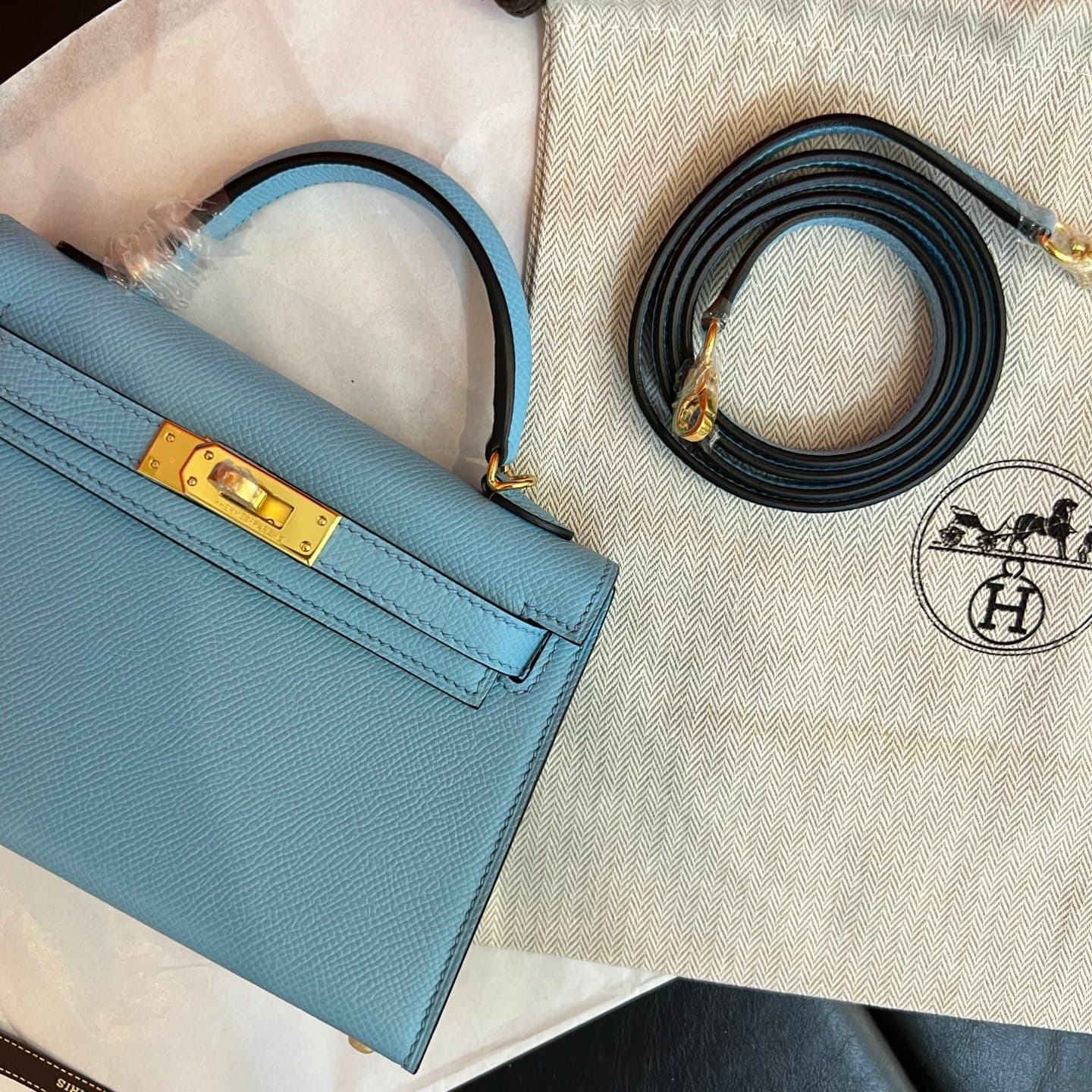 C4803 💰【Top Quality】Hermès Minikelly II Epsom, — image 5