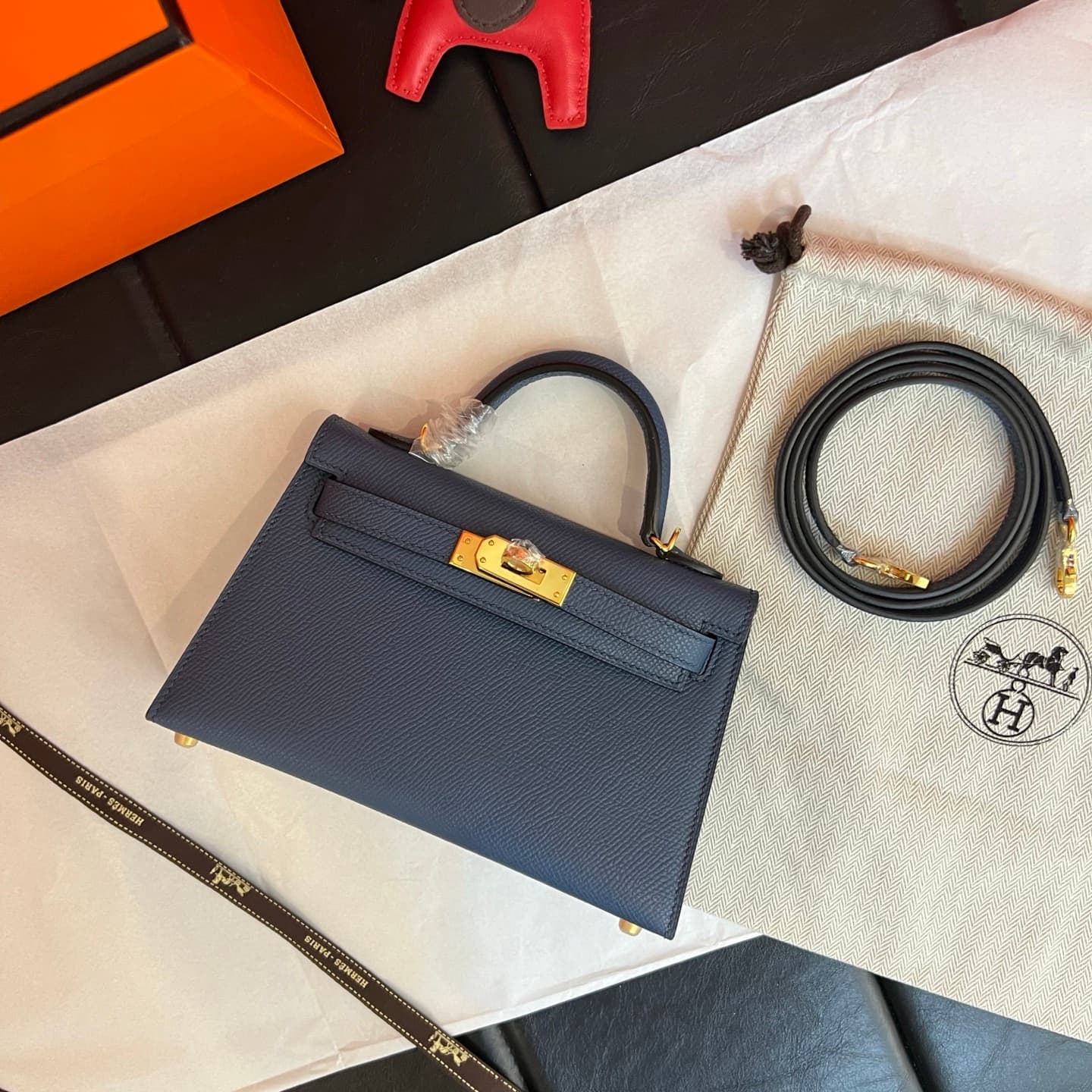 C4802 💰【Top-tier】Hermès Minikelly II Epsom, — image 4