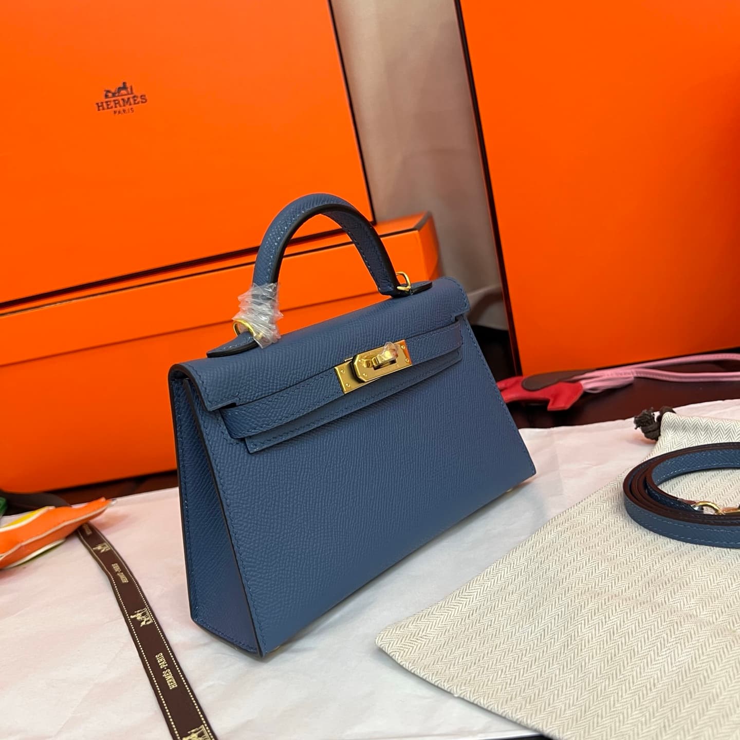 C4802 💰【Top-tier】Hermès Minikelly II Epsom, — image 6