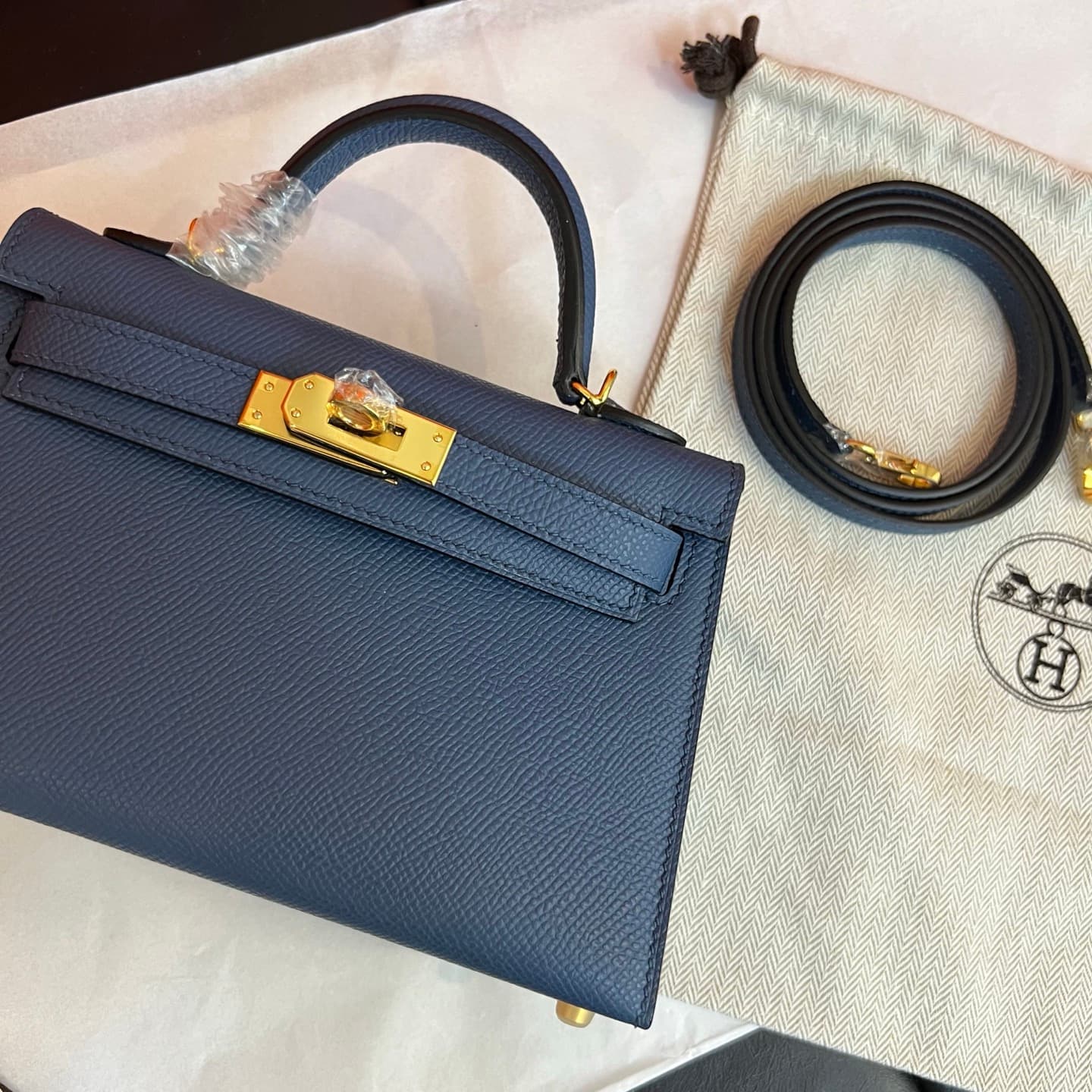 C4802 💰【Top-tier】Hermès Minikelly II Epsom, — image 5