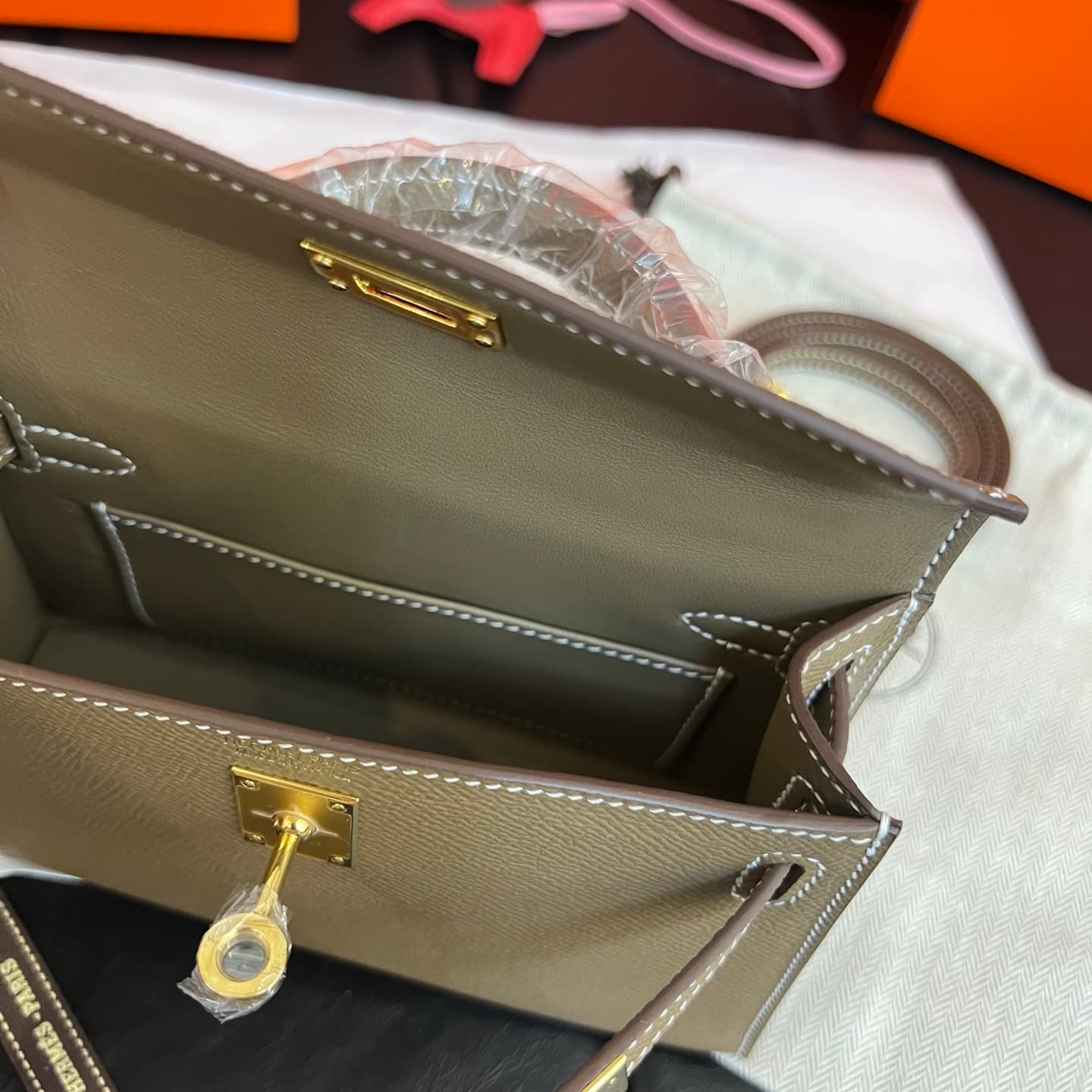 C4801 💰【Top Quality】Hermès Minikelly II Epsom, — image 8