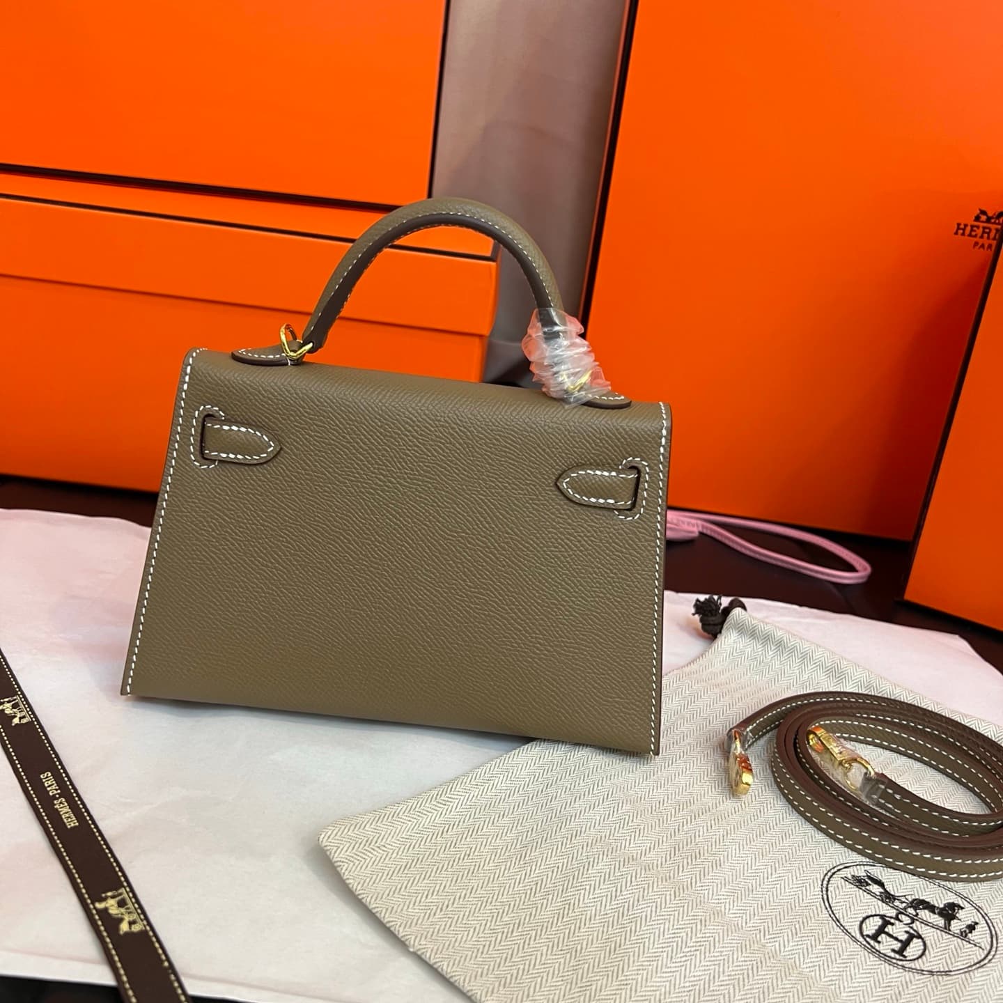 C4801 💰【Top Quality】Hermès Minikelly II Epsom, — image 3