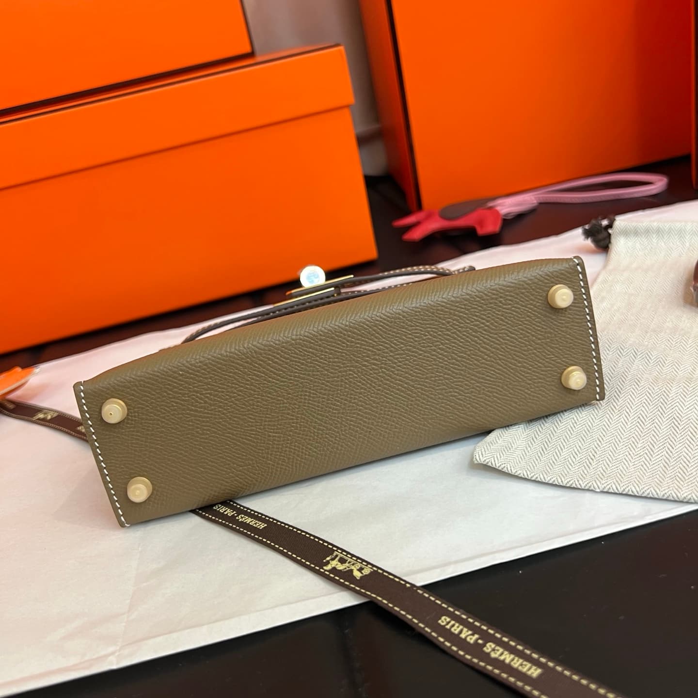 C4801 💰【Top Quality】Hermès Minikelly II Epsom, — image 7