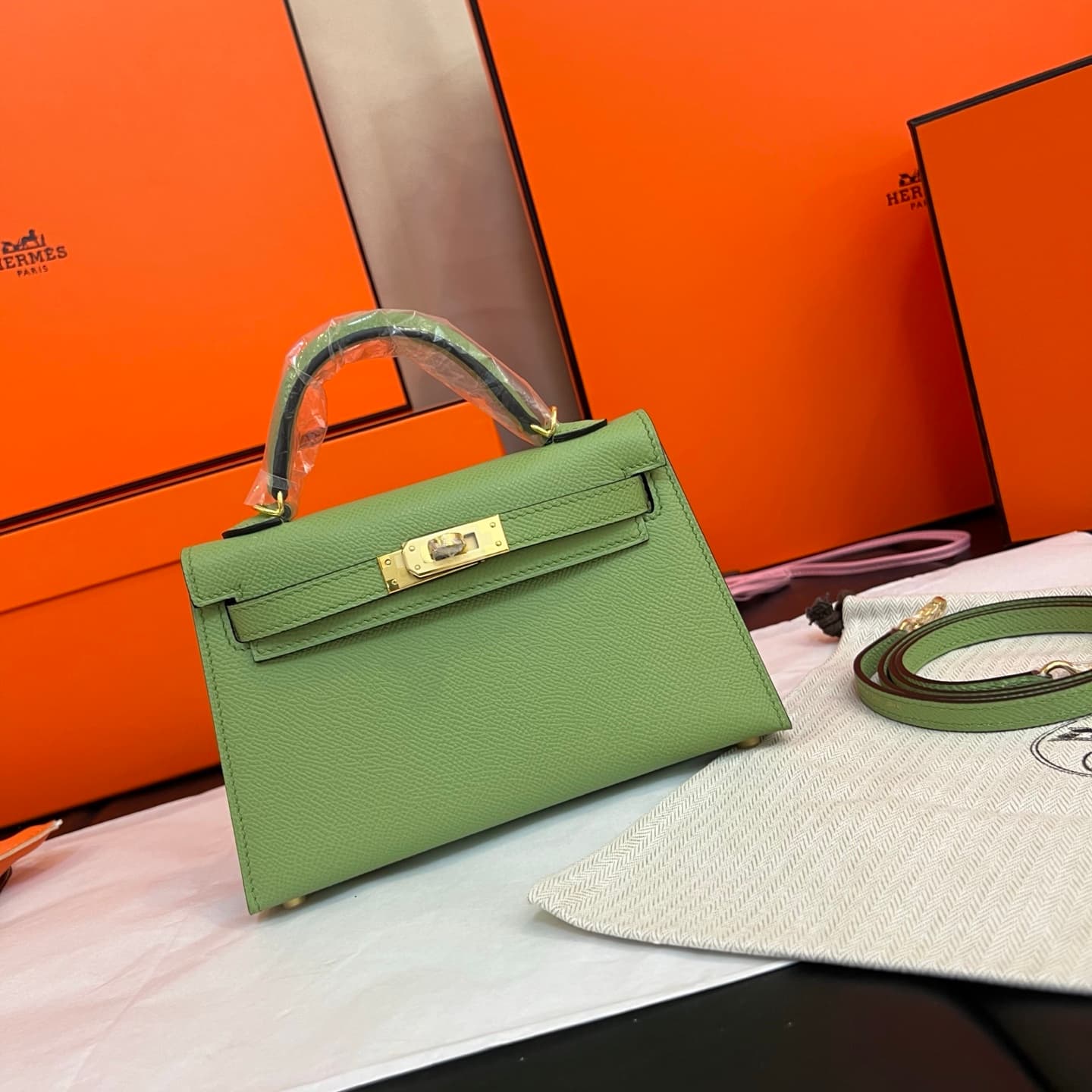 C4800 💰【Top-tier】Hermès Minikelly II Epsom, — image 2