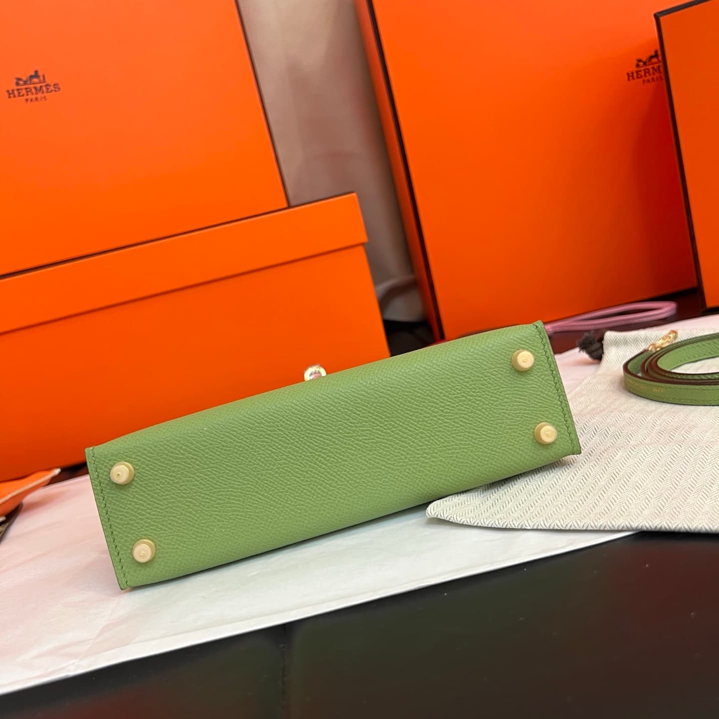 C4800 💰【Top-tier】Hermès Minikelly II Epsom, — image 7