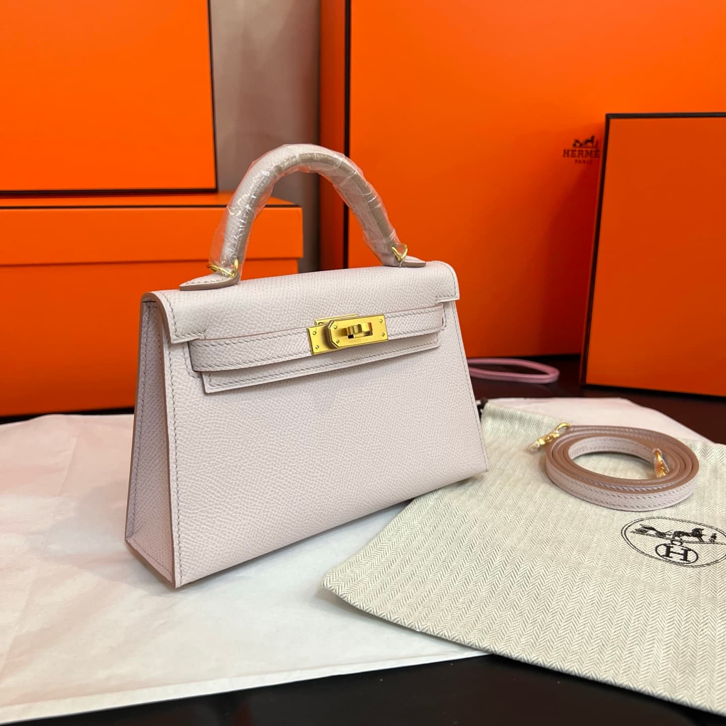 C4799 💰【Top Quality】Hermès Minikelly II Epsom, — image 2