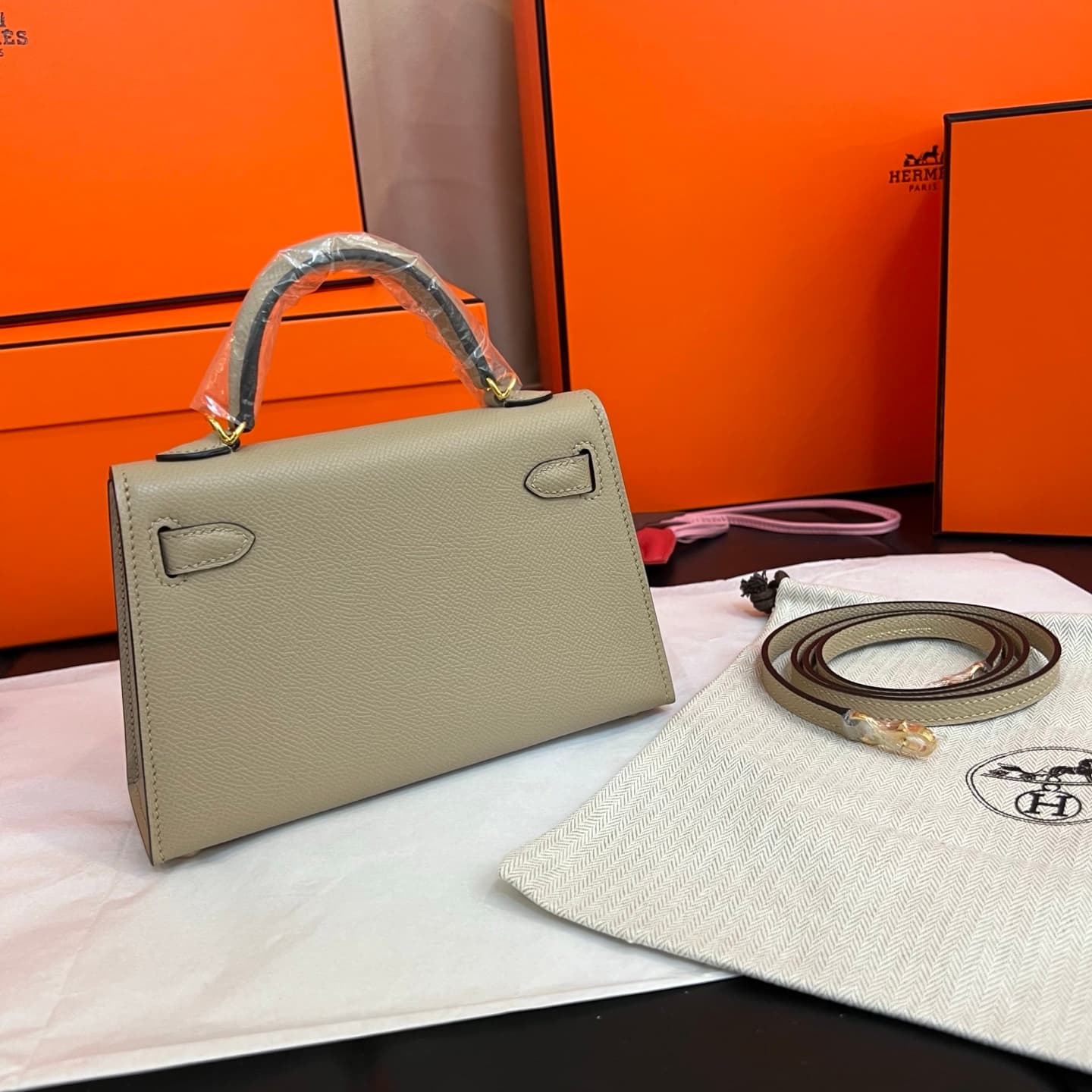 C4798 💰【Top-tier】Hermès Minikelly II Epsom, — image 3