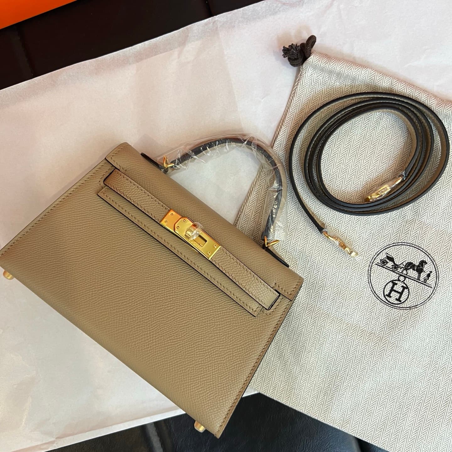 C4798 💰【Top-tier】Hermès Minikelly II Epsom, — image 5