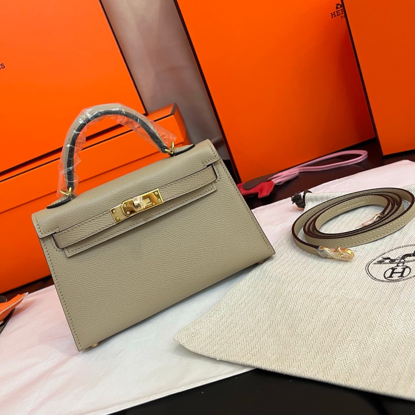 C4798 💰【Top-tier】Hermès Minikelly II Epsom, — image 2