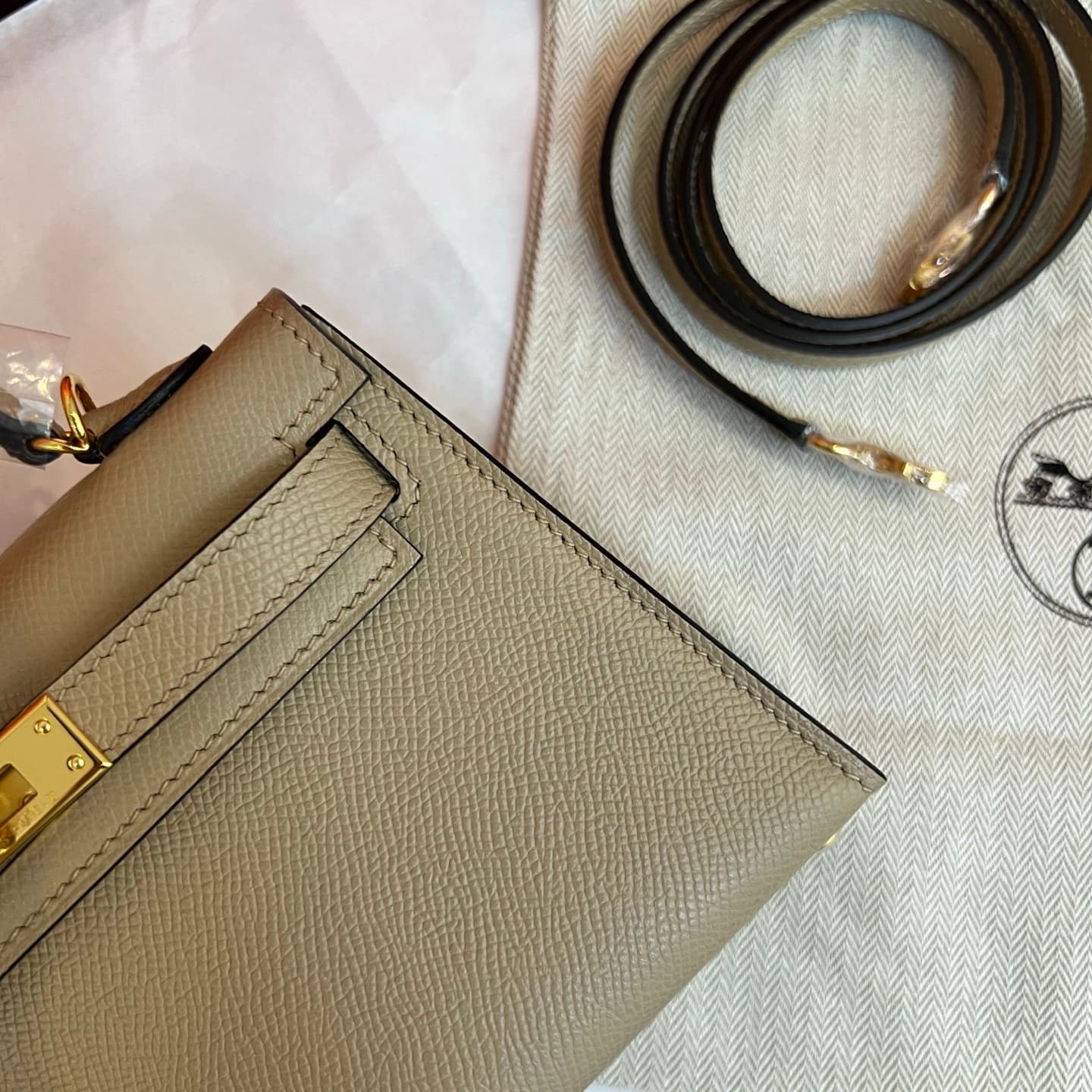 C4798 💰【Top-tier】Hermès Minikelly II Epsom, — image 6