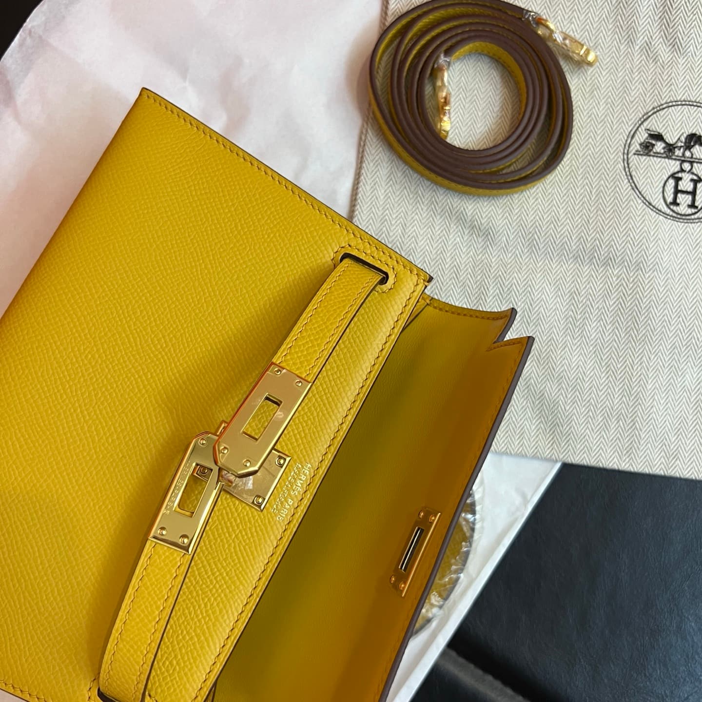 C4795 💰【Top Quality】Hermès Minikelly II Epsom, — image 8