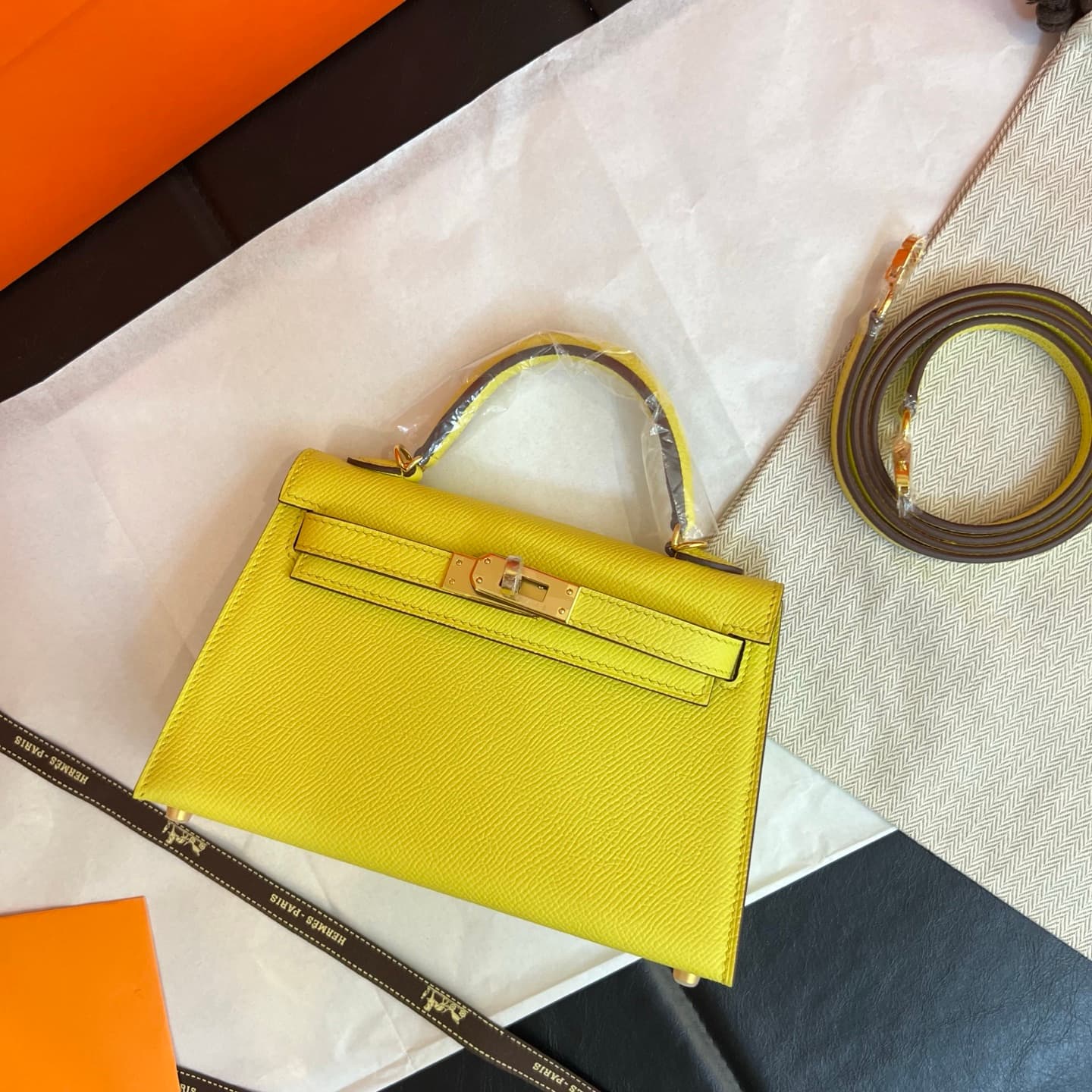 C4796 💰【Top-tier】Hermès Minikelly II Epsom, — image 3