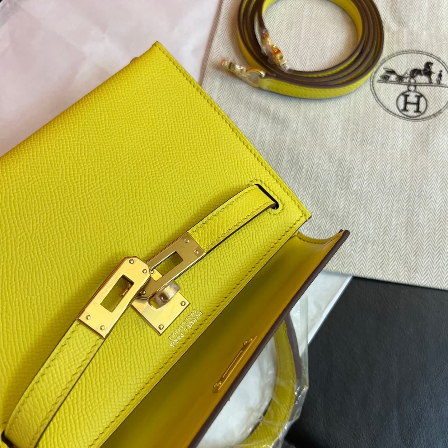 C4796 💰【Top-tier】Hermès Minikelly II Epsom, — image 8