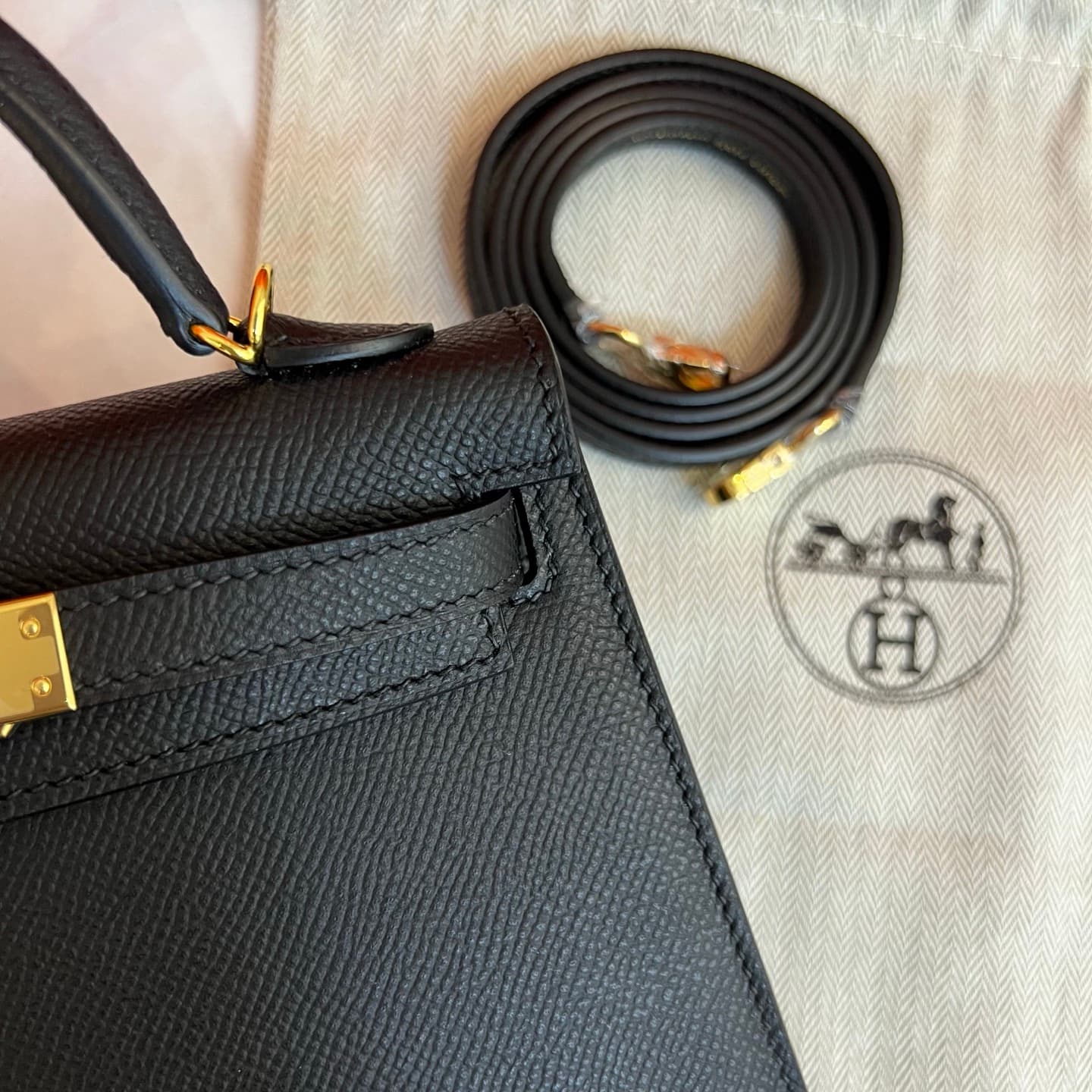 C4794 💰【Top Quality】Hermès Minikelly II Epsom, — image 5