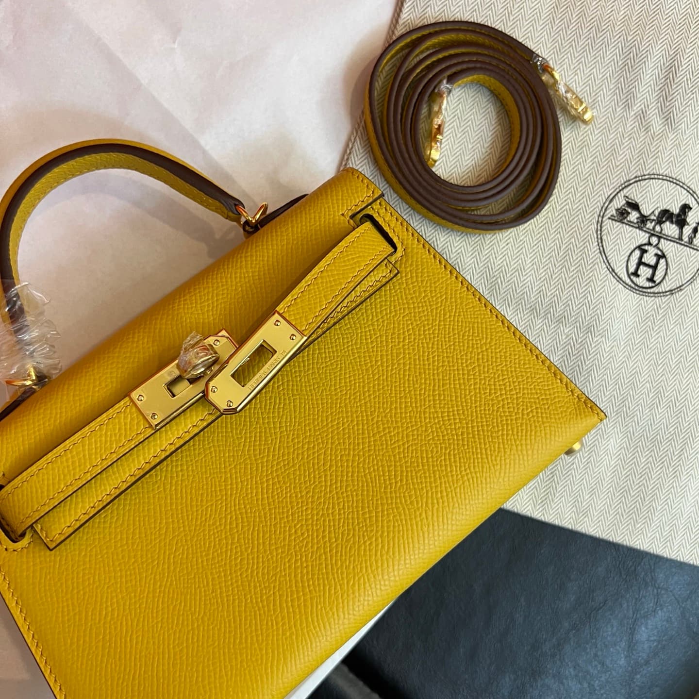 C4795 💰【Top Quality】Hermès Minikelly II Epsom, — image 4