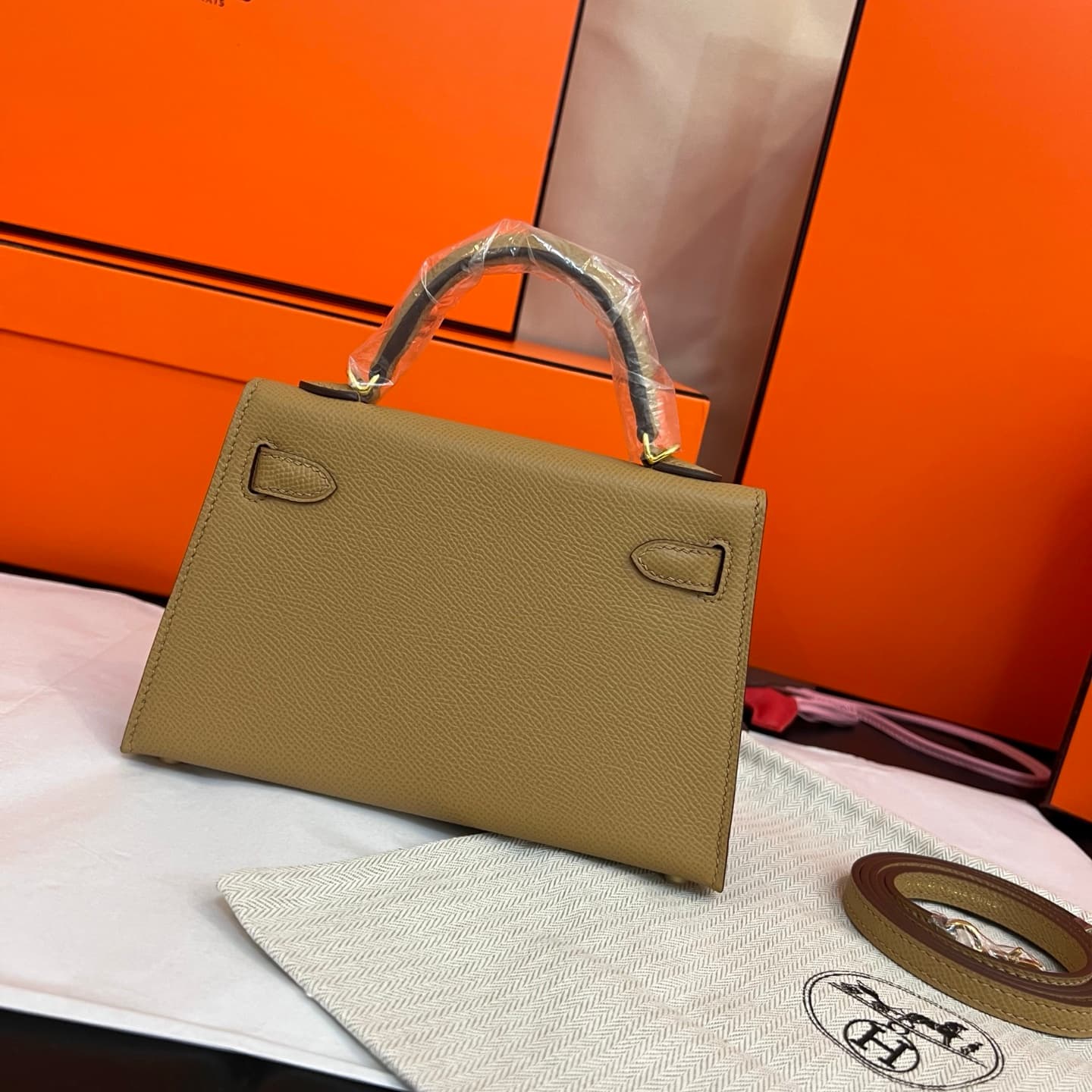 C4793 💰【Top-tier】Hermès Minikelly II Epsom, — image 3