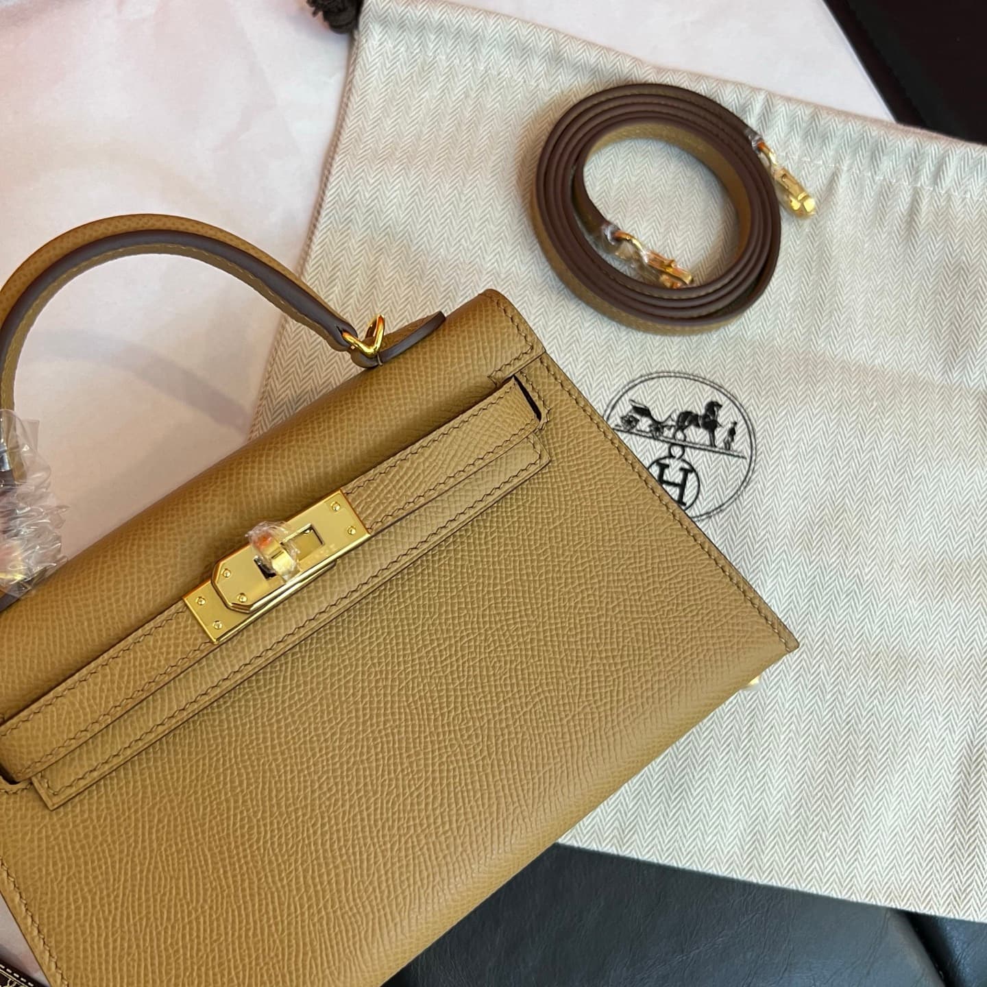 C4793 💰【Top-tier】Hermès Minikelly II Epsom, — image 5