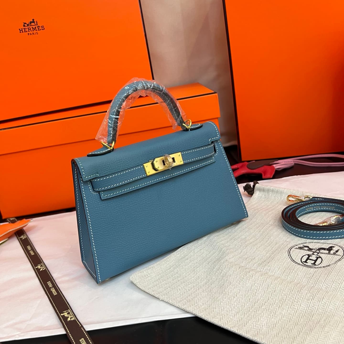 C4792 💰【Top Quality】Hermès Minikelly II Epsom, — image 2