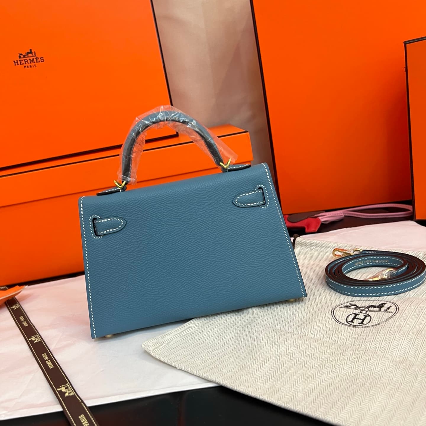 C4792 💰【Top Quality】Hermès Minikelly II Epsom, — image 3