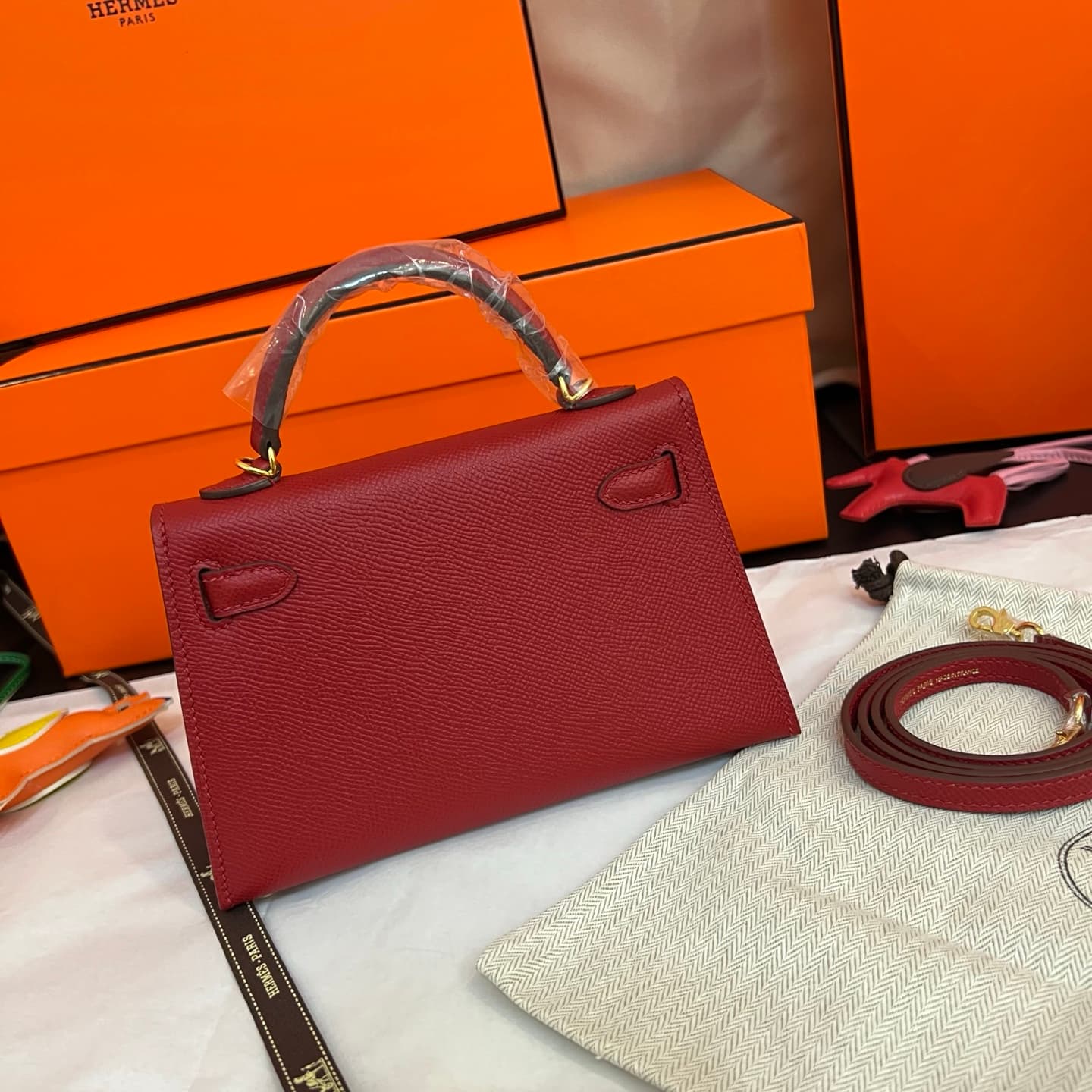 C4791 💰【Top-tier】Hermès Minikelly II Epsom, — image 3