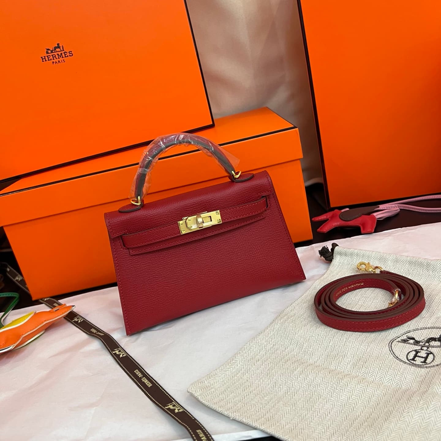 C4791 💰【Top-tier】Hermès Minikelly II Epsom, — image 2