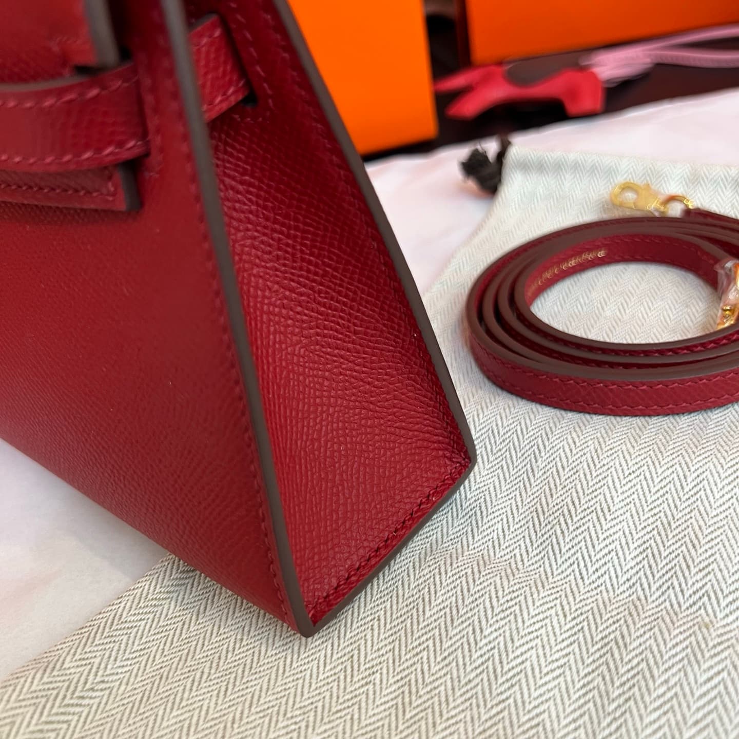 C4791 💰【Top-tier】Hermès Minikelly II Epsom, — image 6