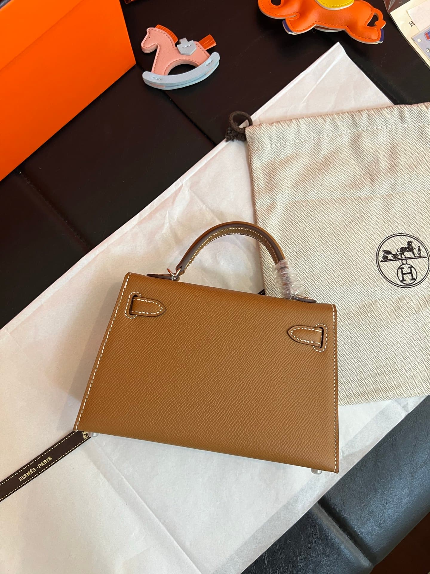 C4828 💰【Top-tier】Hermès Minikelly II Epsom, — image 4