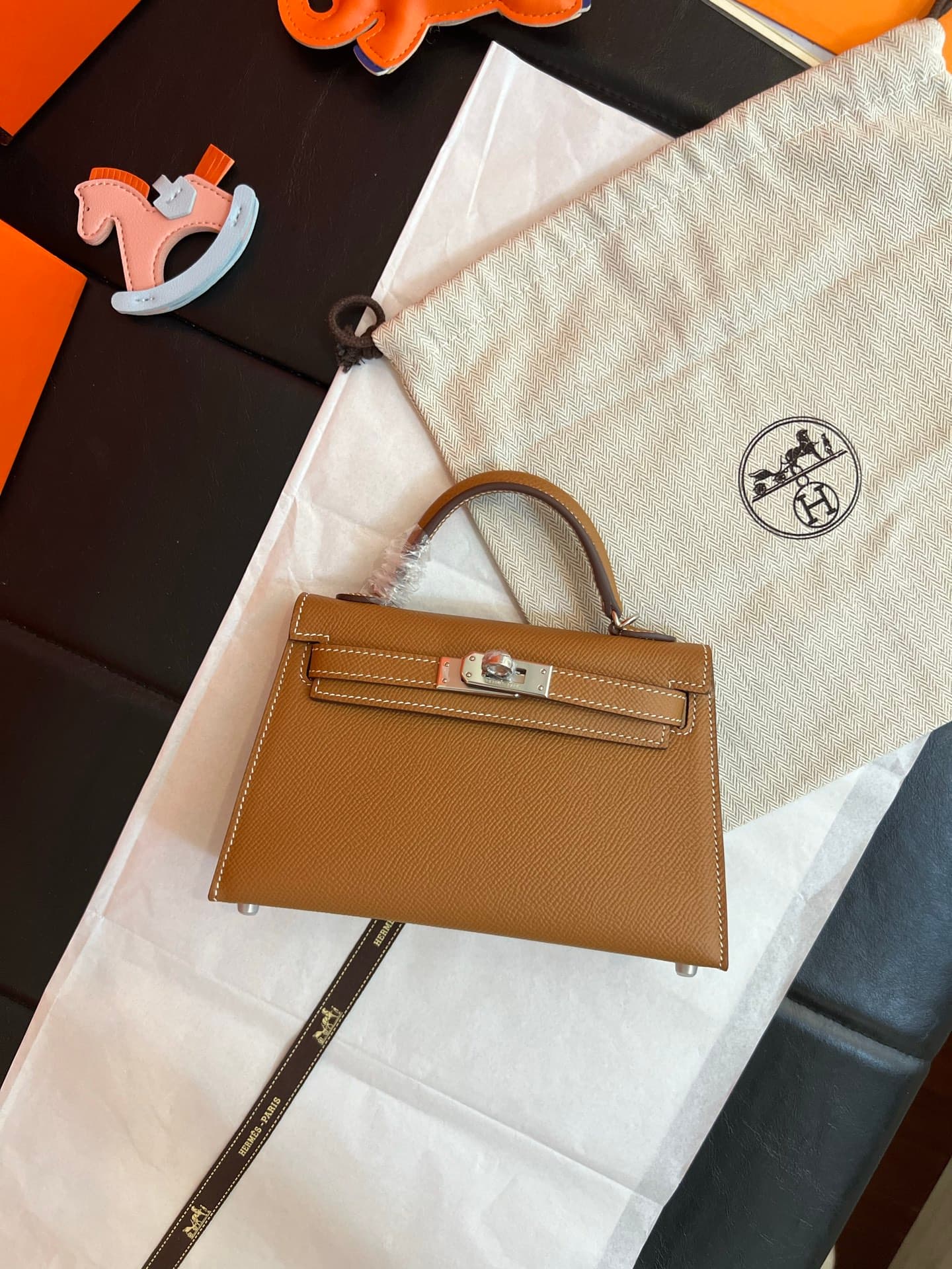 C4828 💰【Top-tier】Hermès Minikelly II Epsom, — image 2