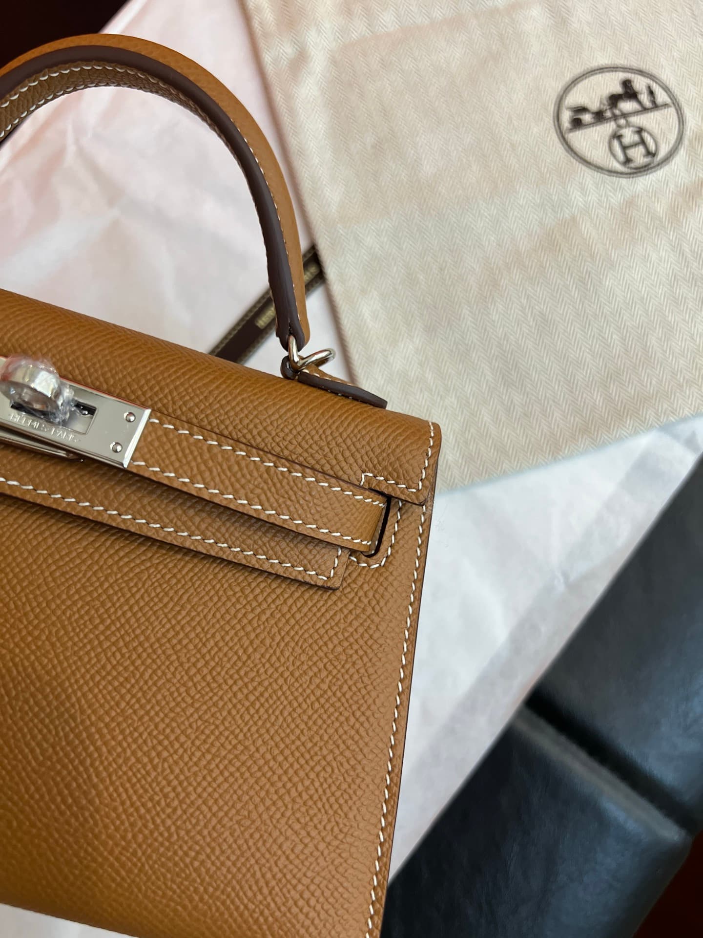C4828 💰【Top-tier】Hermès Minikelly II Epsom, — image 5