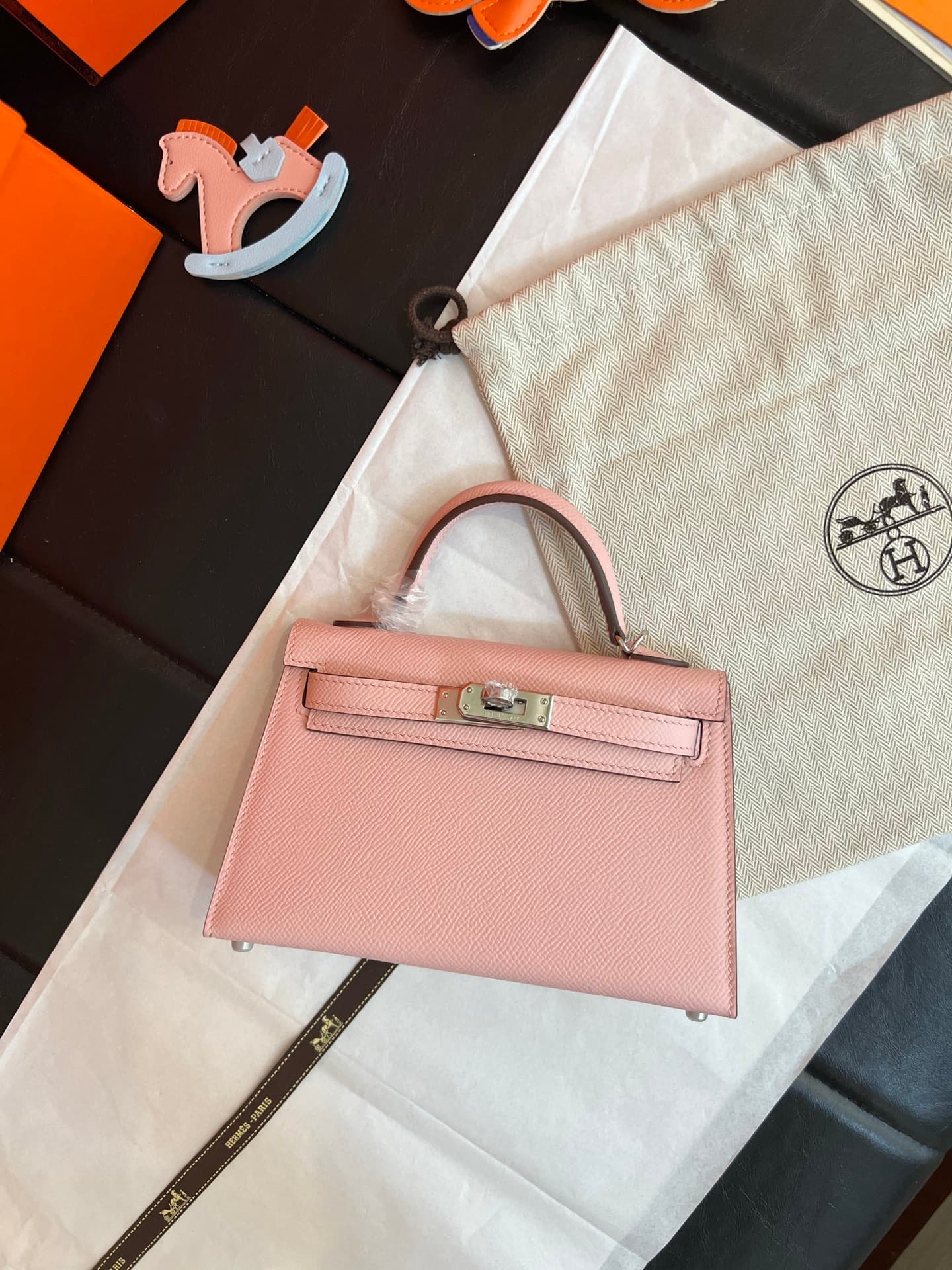 C4827 💰【Top Quality】Hermès Minikelly II Epsom, — image 2